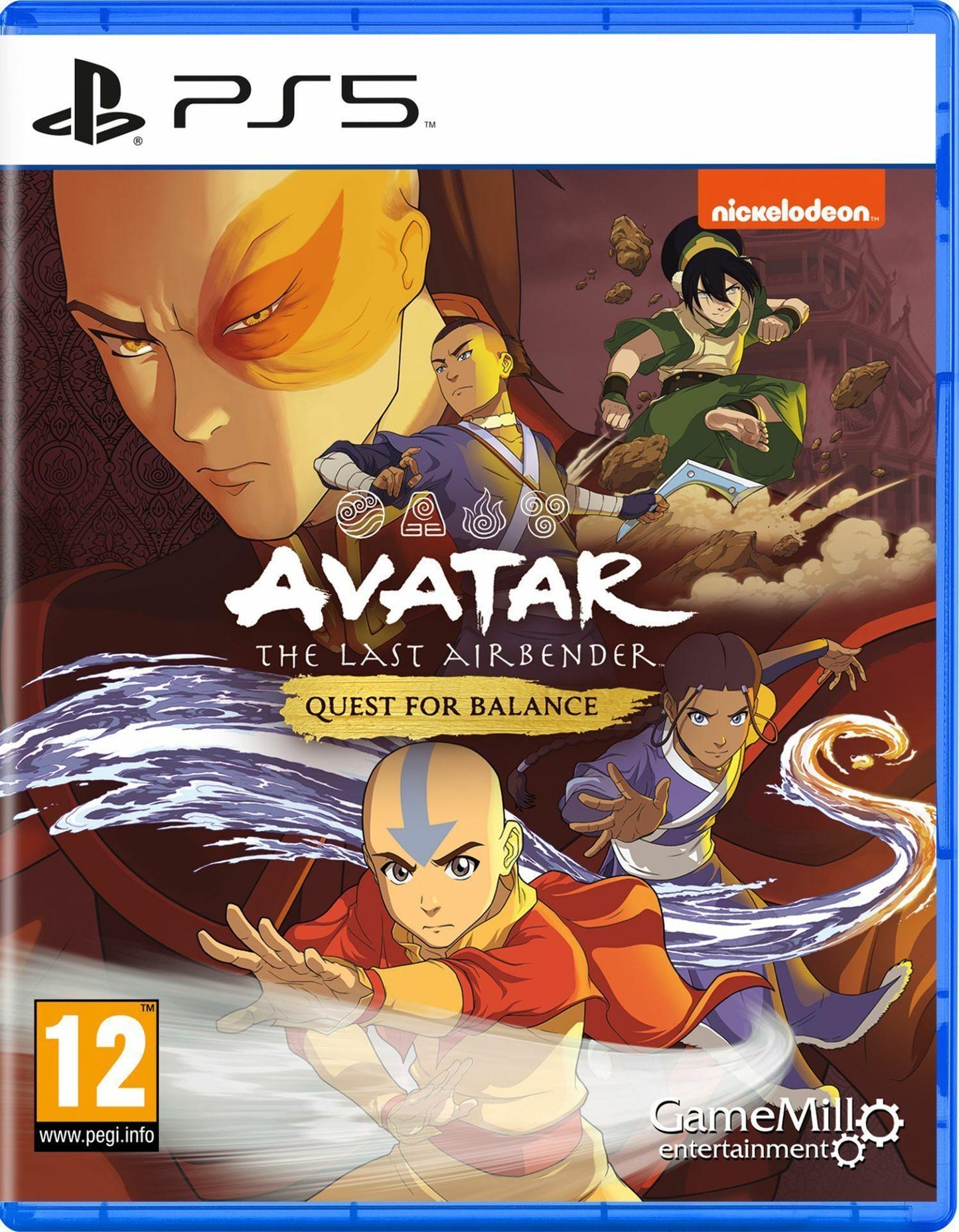 Avatar The Last Airbender : Quest for Balance Playstation 5 PS5