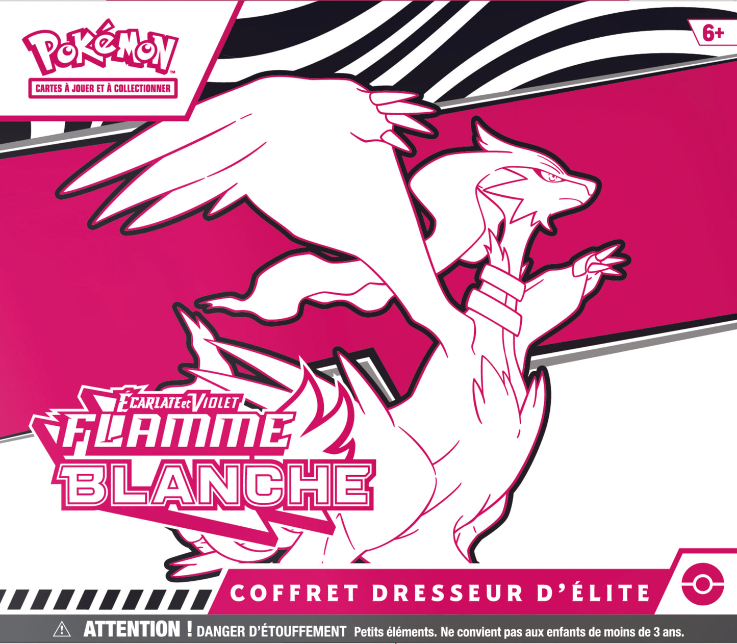 Pokémon JCC : Coffret Dresseur d'Élite Écarlate et Violet - EV 10.5 Flamme Blanche - FR