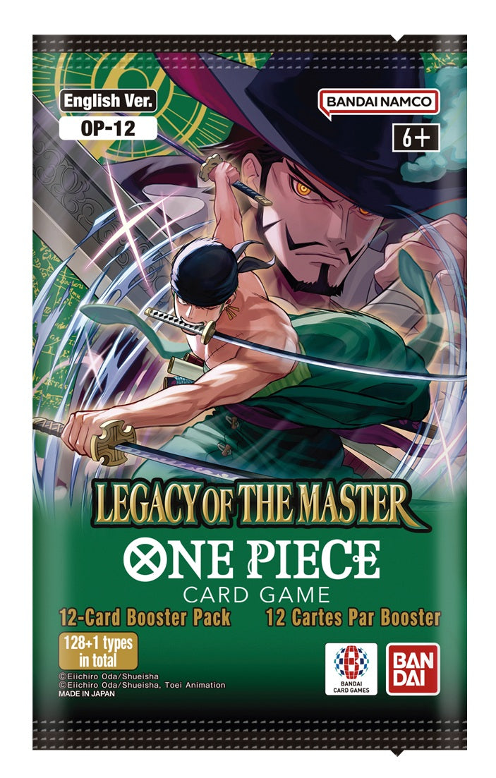 One Piece Card Game Display x24 Boosters OP12 Legacy of The Master UK