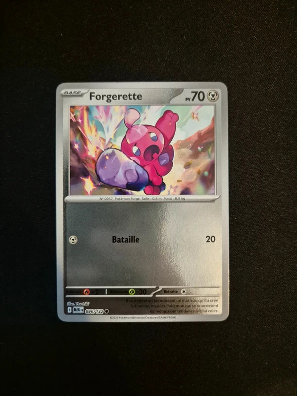 Carte Pokémon Forgerette Holo Reverse 096/132 ME01 Méga-Évolution
