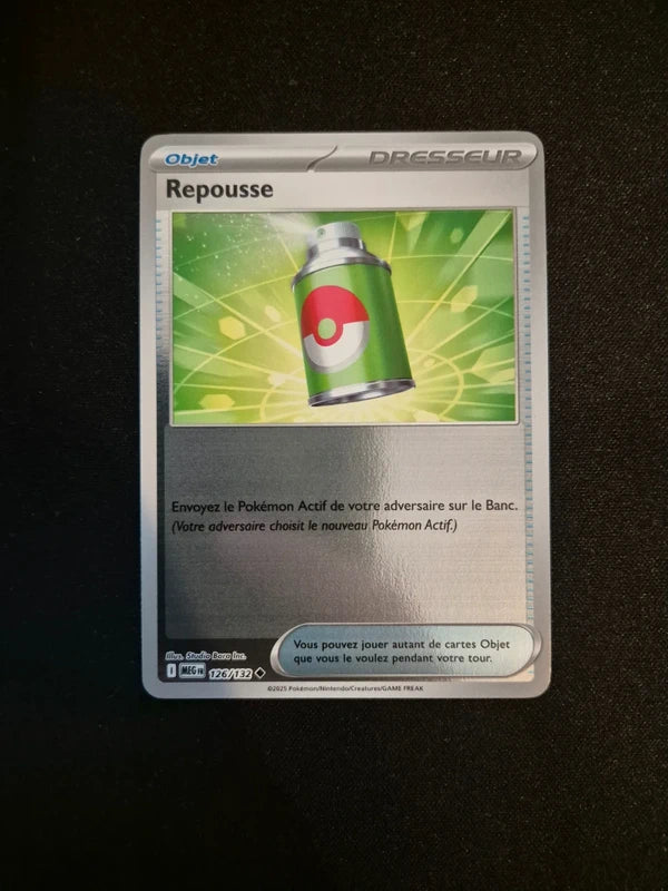 Carte Pokémon Repousse Pokémon Holo Reverse 126/132 ME01 Méga-Évolution