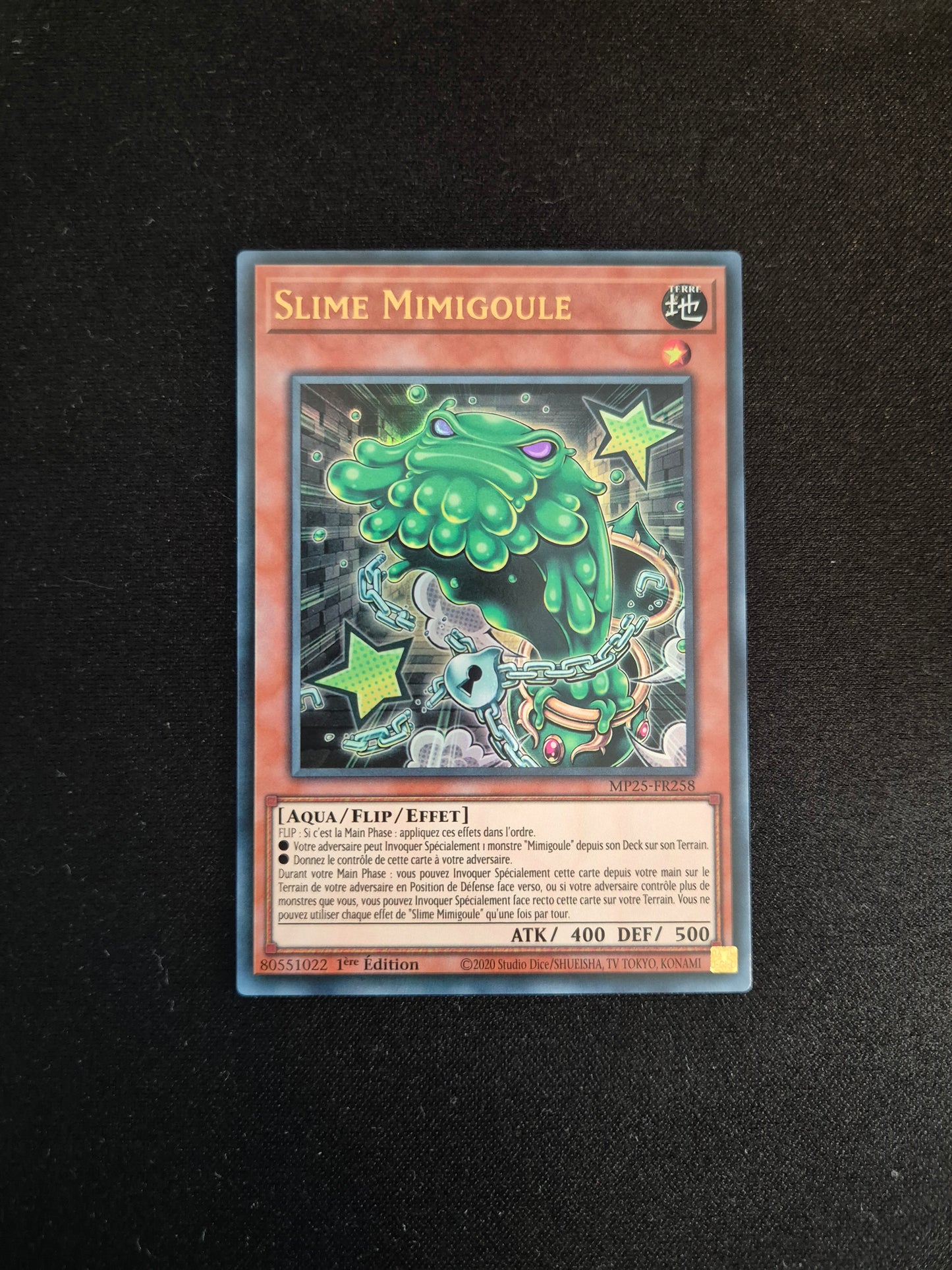 Carte Yu-Gi-Oh! Slime Mimigoule MP25-FR258 Ultra Rare