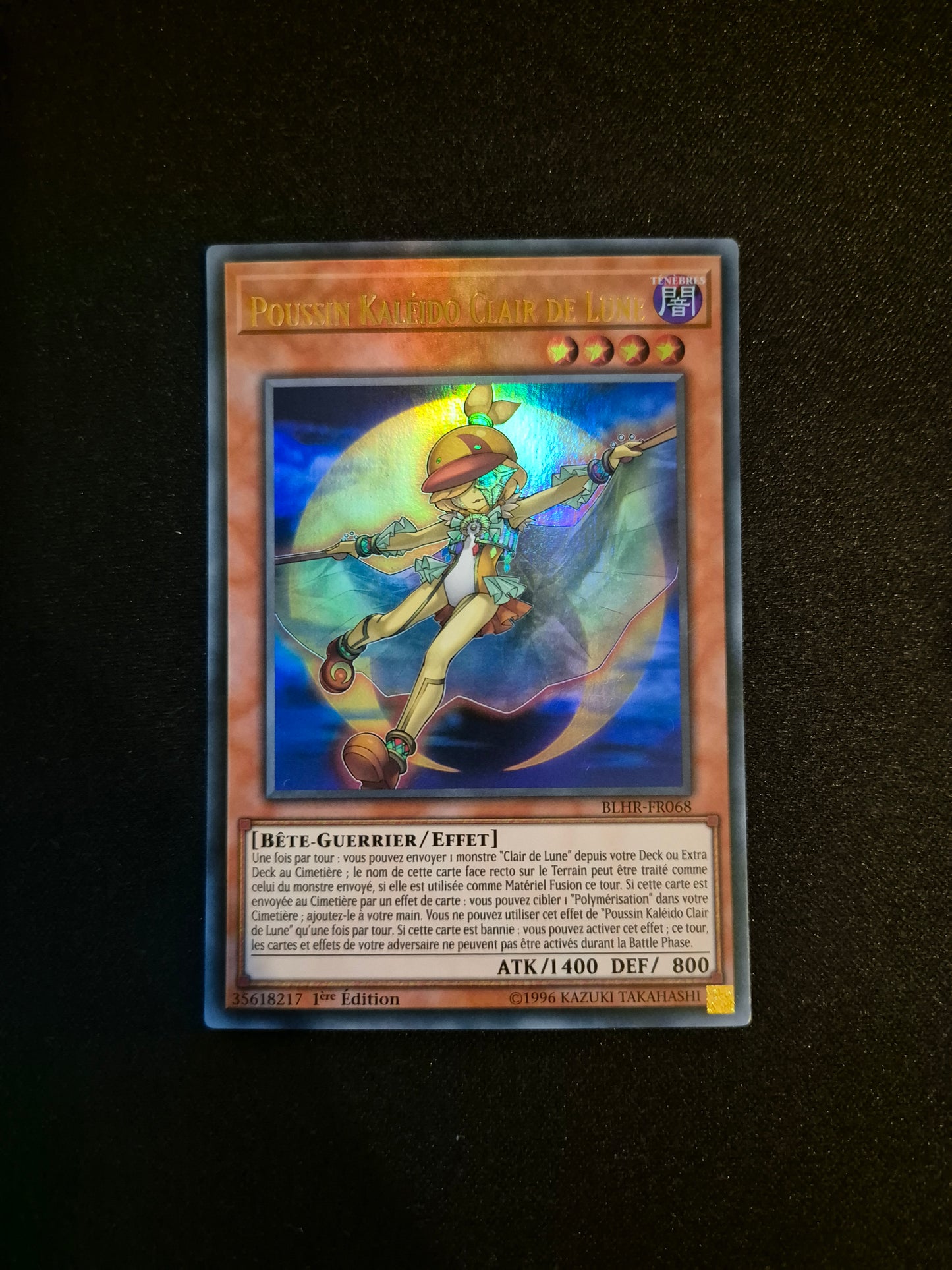 Carte Yu-Gi-Oh! Poussin Kaléido Clair de Lune BLHR-FR068 Ultra Rare