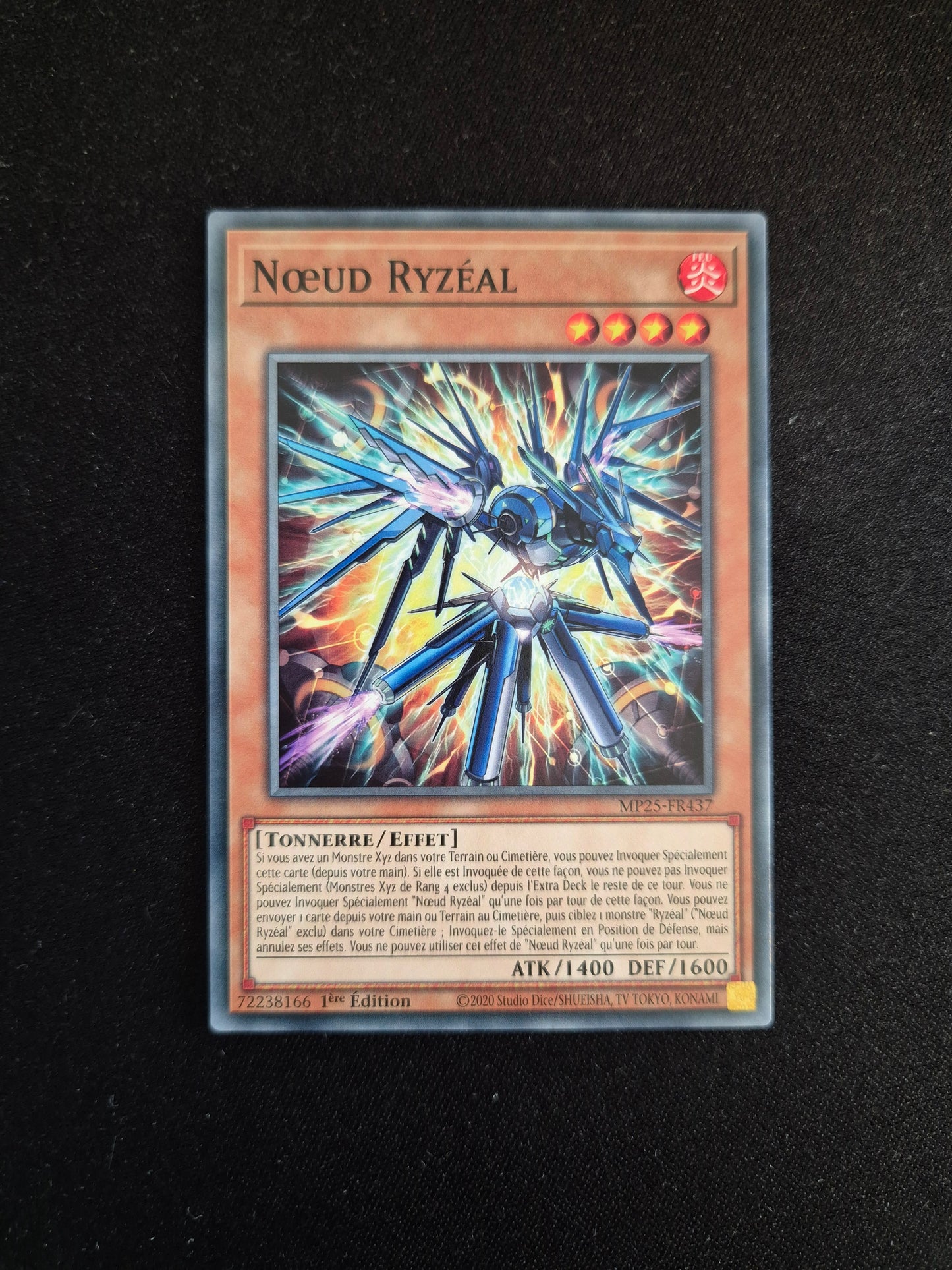 Carte Yu-Gi-Oh! Noeud Ryzéal MP25-FR437
