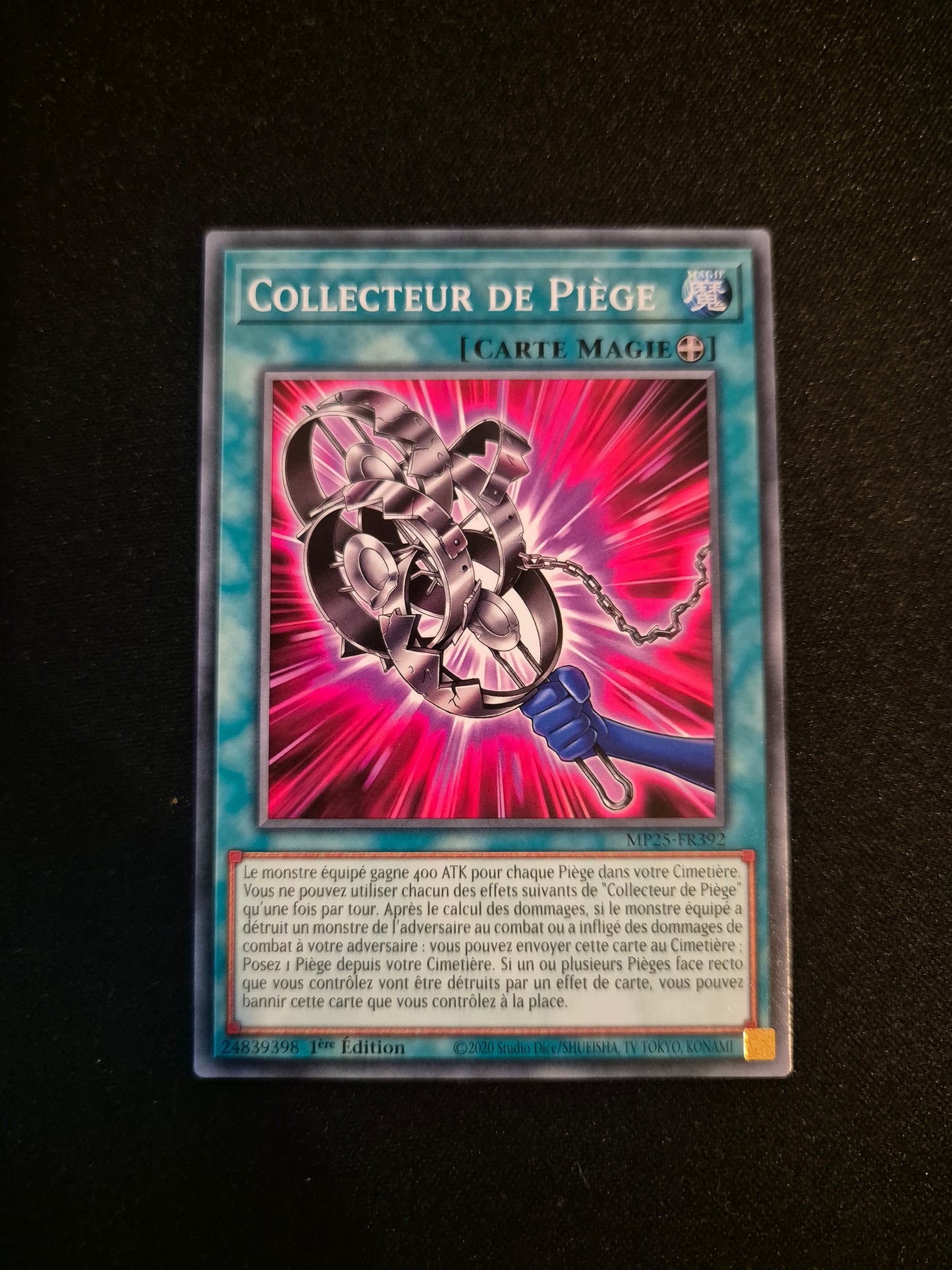 Carte Yu-Gi-Oh! Collecteur de Piège MP25-FR392