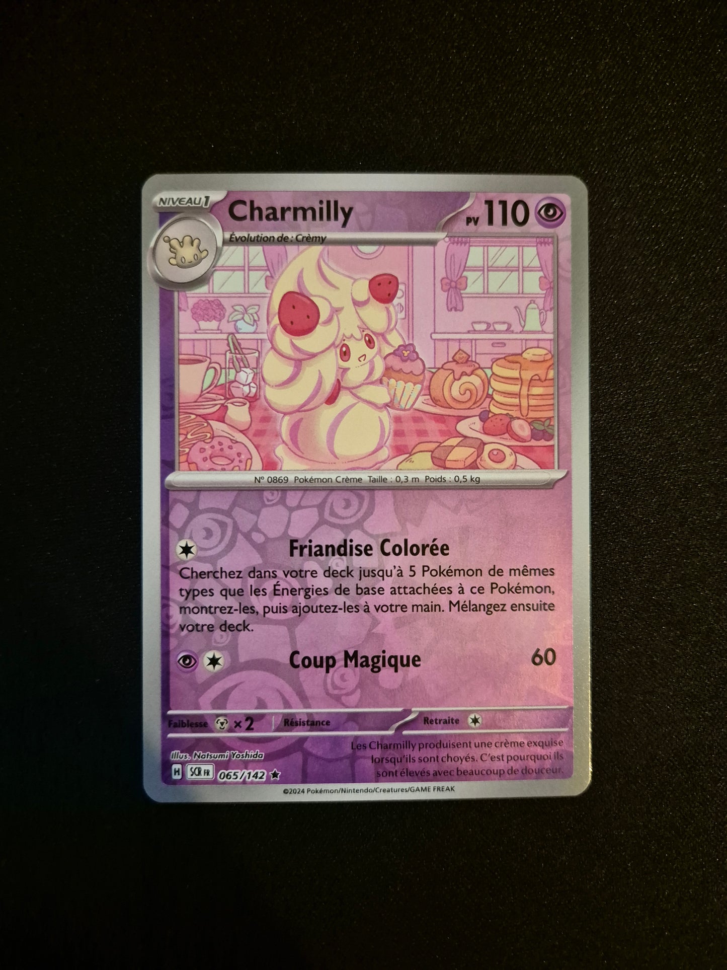 Carte Pokémon Charmilly Reverse 065/142 SCR EV07 Couronne Stellaire