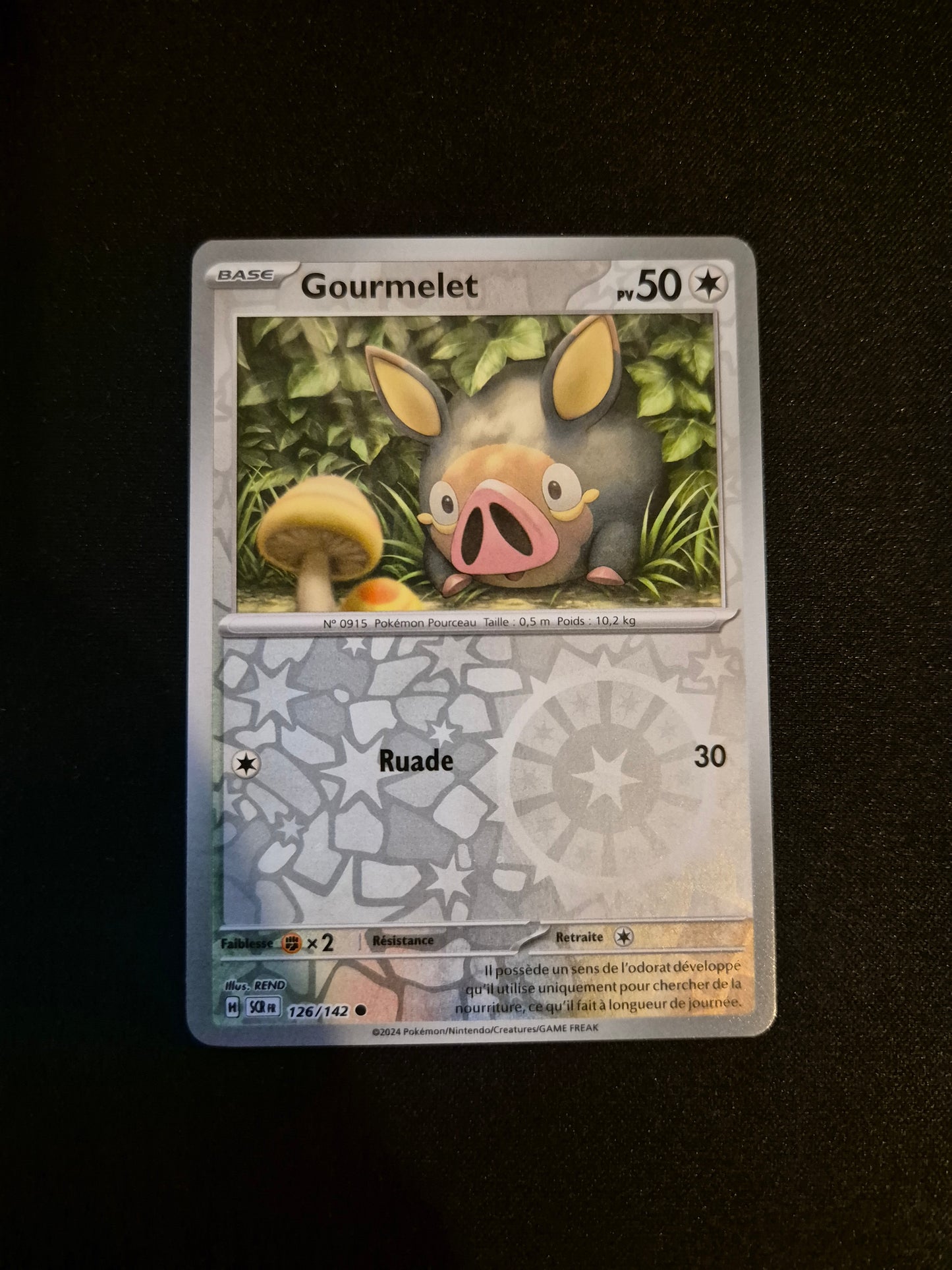 Carte Pokémon Gourmelet Reverse 126/142 SCR EV07 Couronne Stellaire