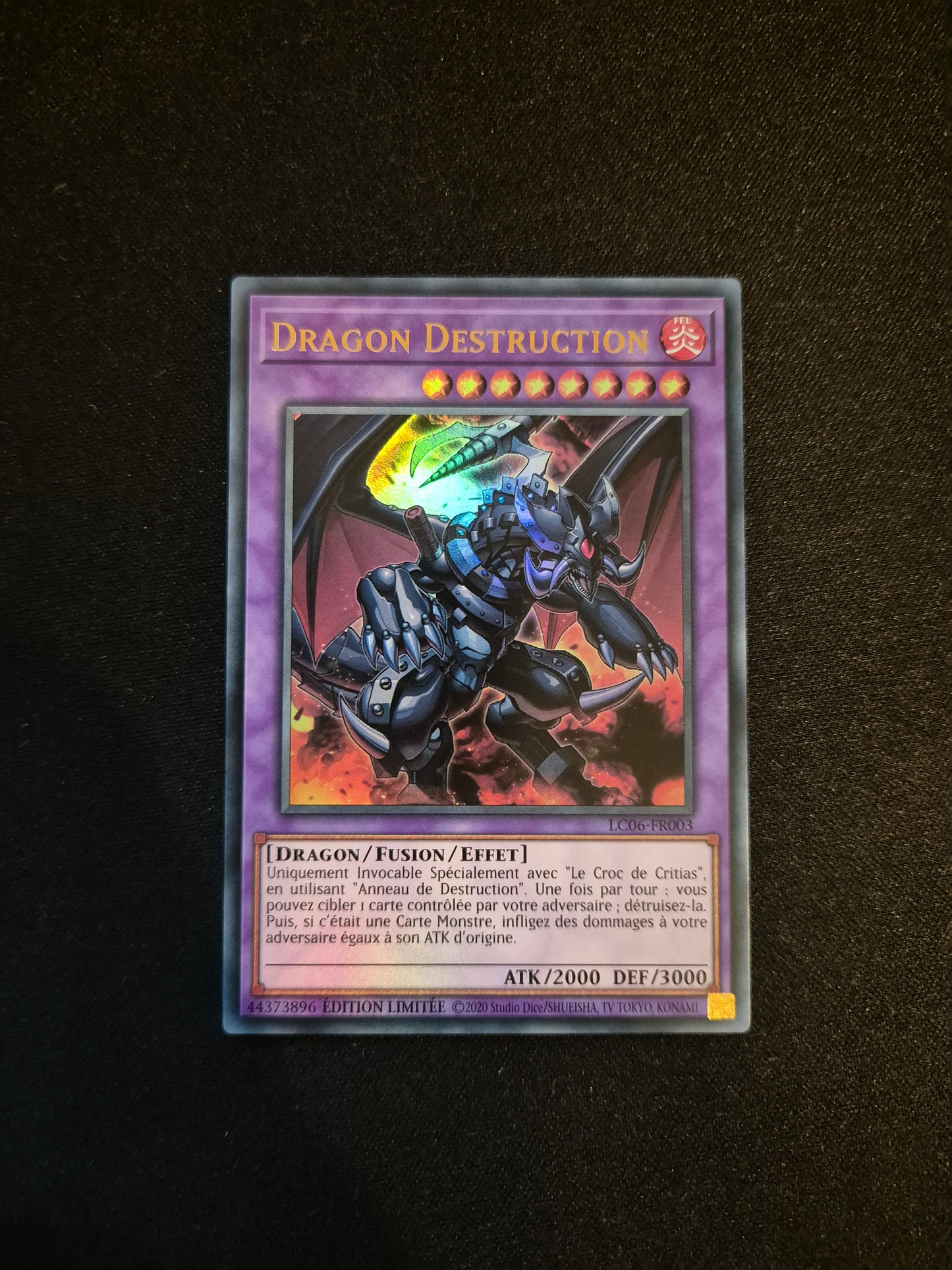 Carte Yu-Gi-Oh! Dragon Destruction Ultra Rare LC06-FR003