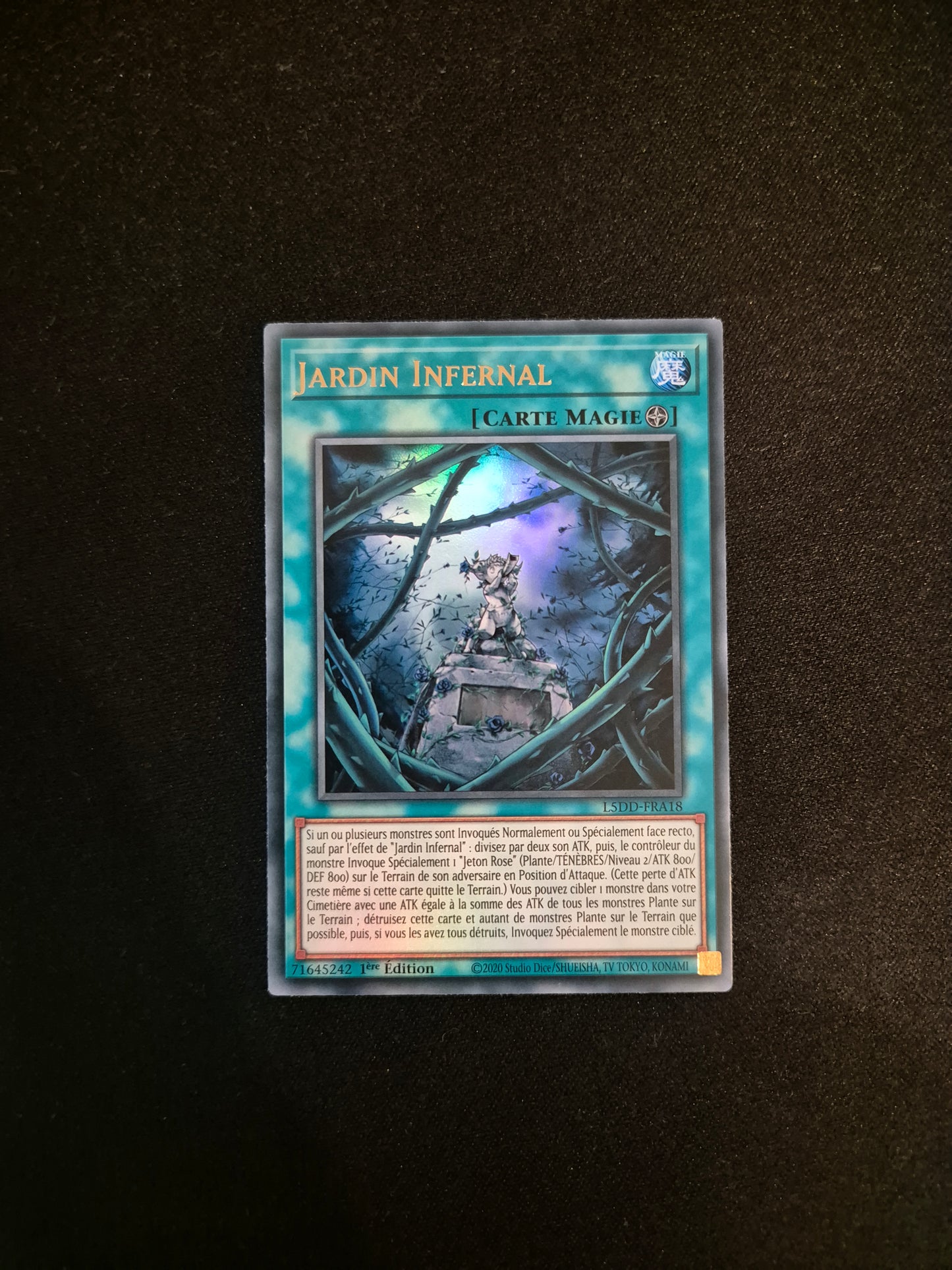 Carte Yu-Gi-Oh! Jardin Infernal Ultra Rare L5DD-FRA18