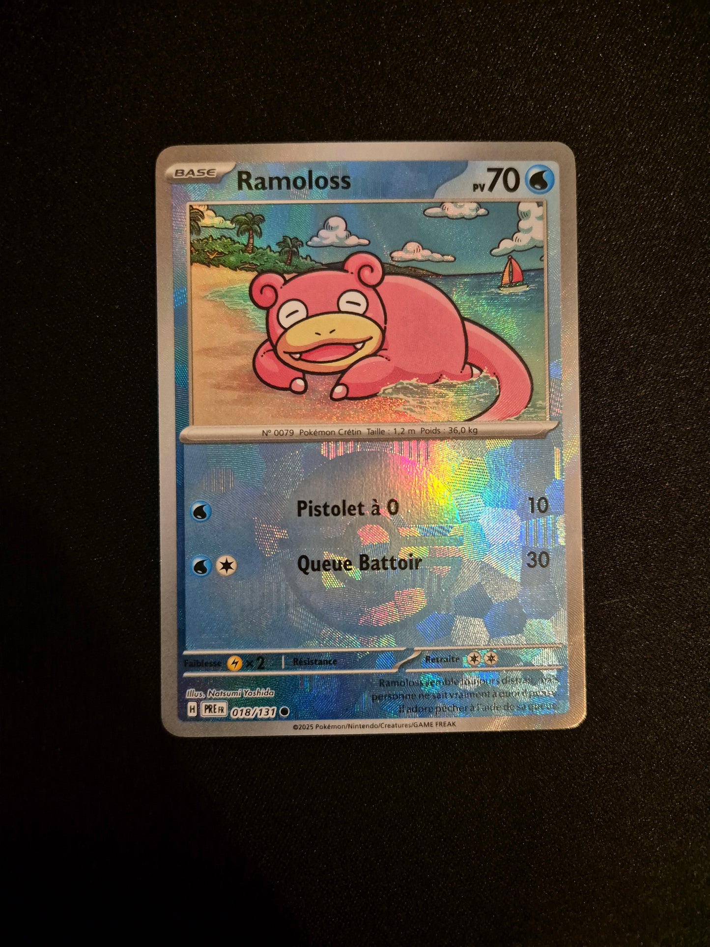 Carte Pokémon Ramoloss Pokeball 018/131 EV8.5 Évolutions Prismatiques