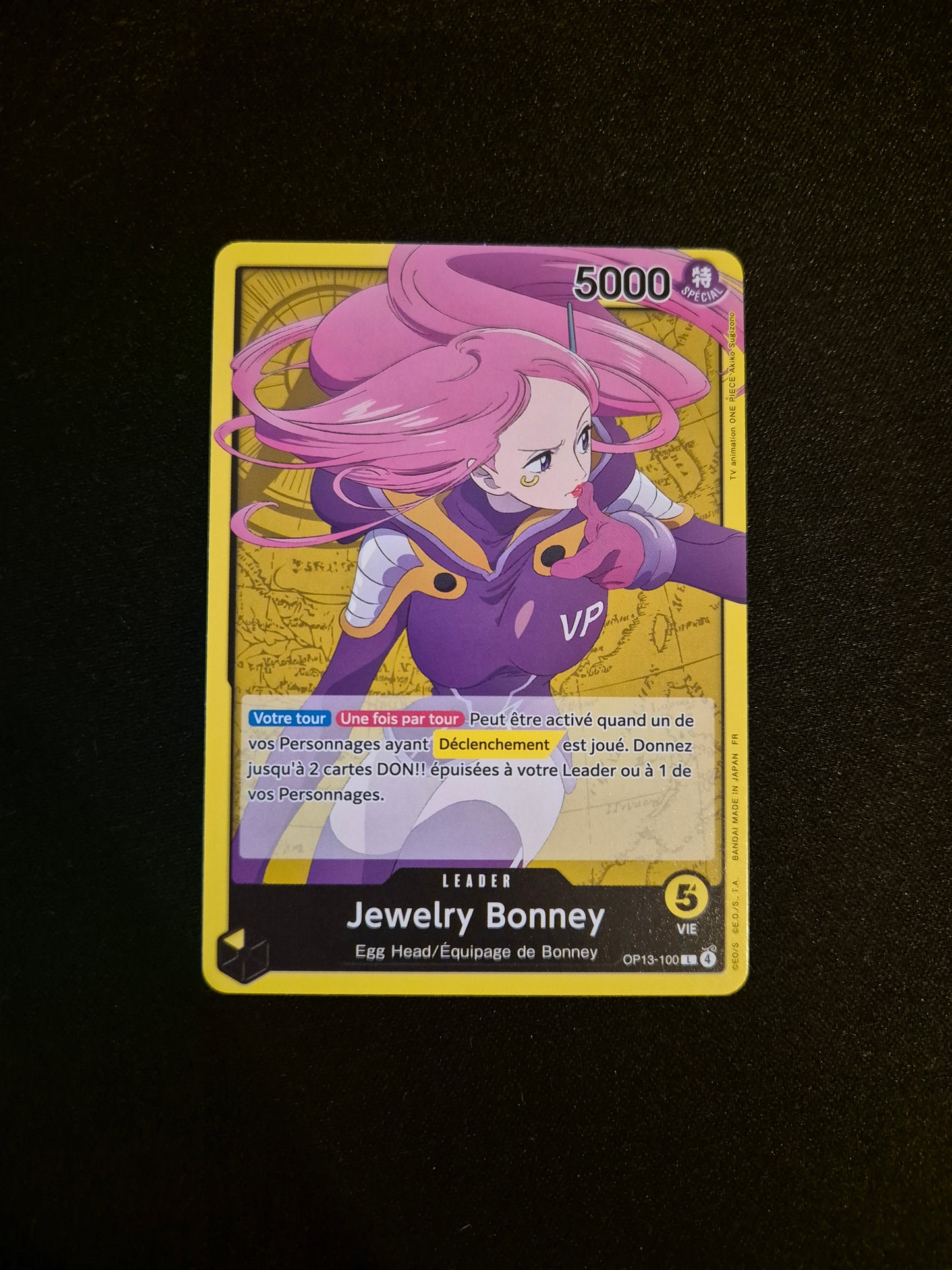 Carte One Piece OP13-100 L Jewelry Bonney