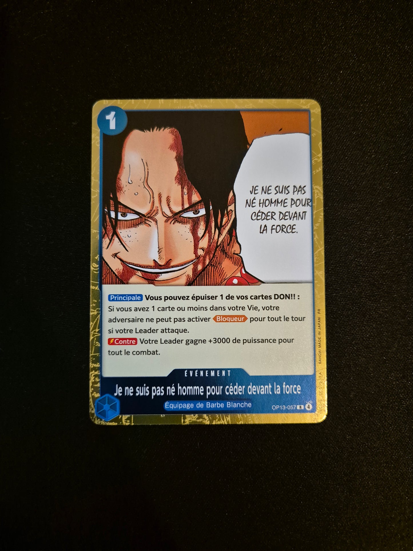 Carte One Piece OP13-057 R Foil