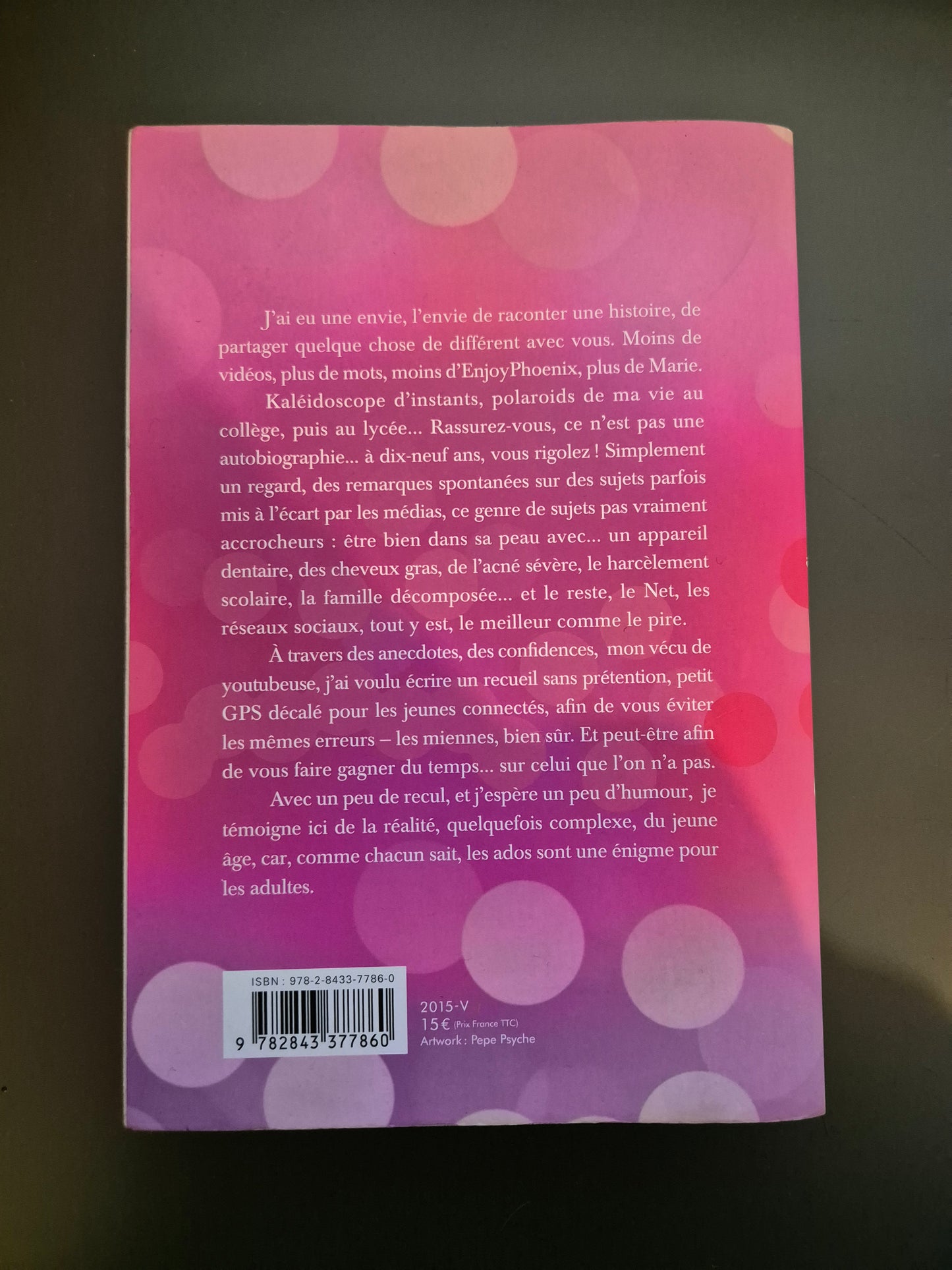 Livre Enjoy Marie - Marie Lopez