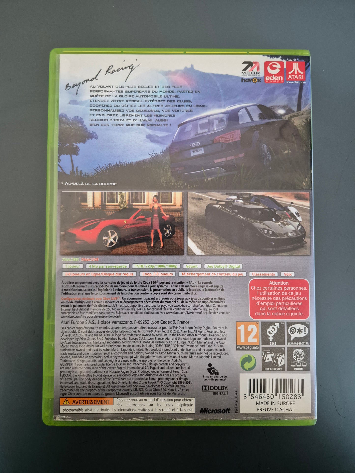 Test Drive Unlimited 2 Xbox 360