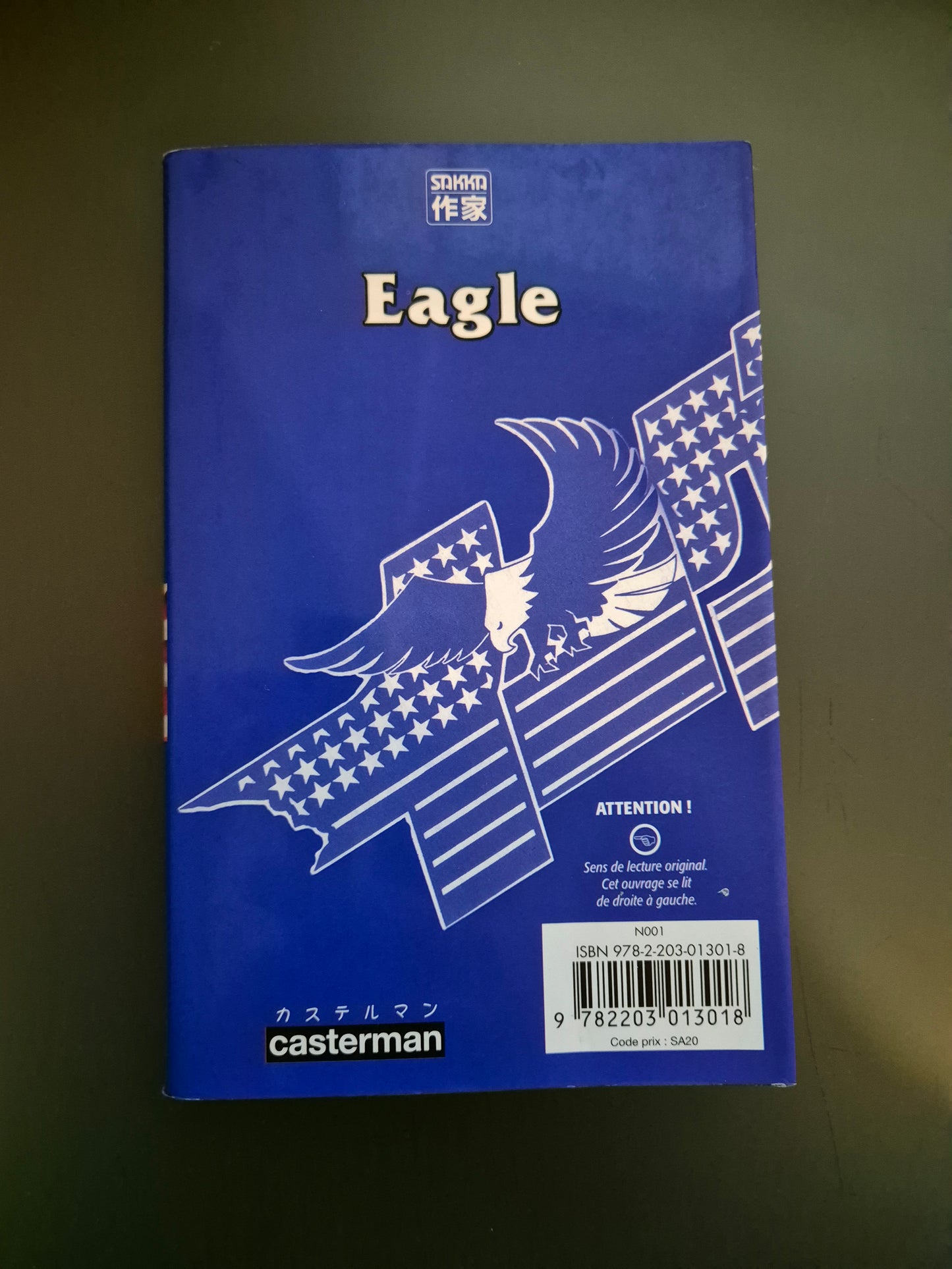 Manga Eagle Tome 9 FR
