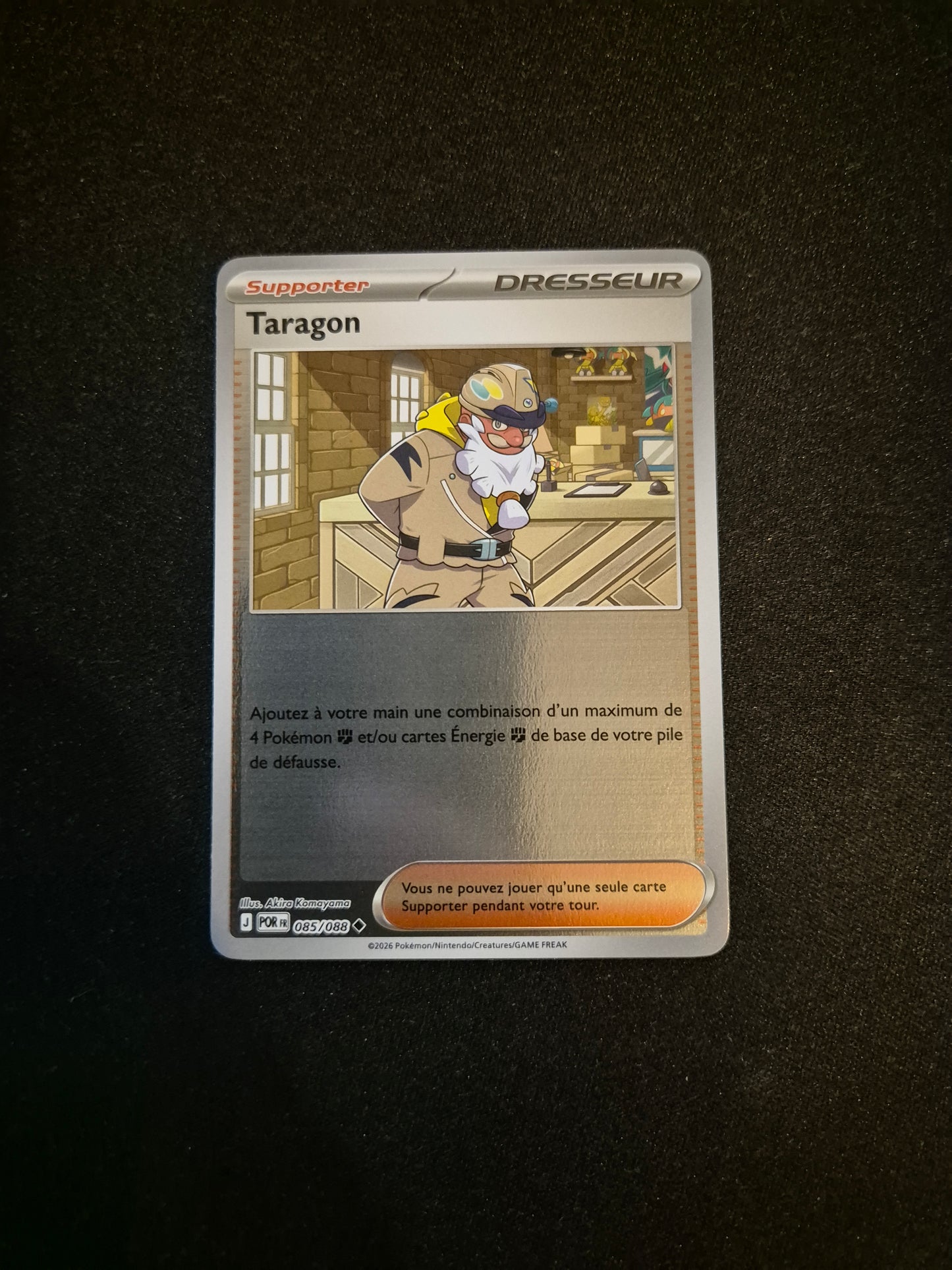 Carte Pokémon Taragon Reverse 085/088 ME03 Equilibre Parfait