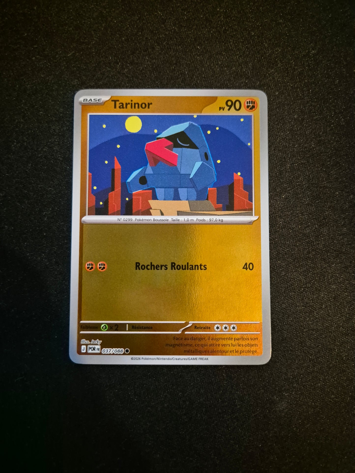 Carte Pokémon Tarinor Reverse 037/088 ME03 Equilibre Parfait