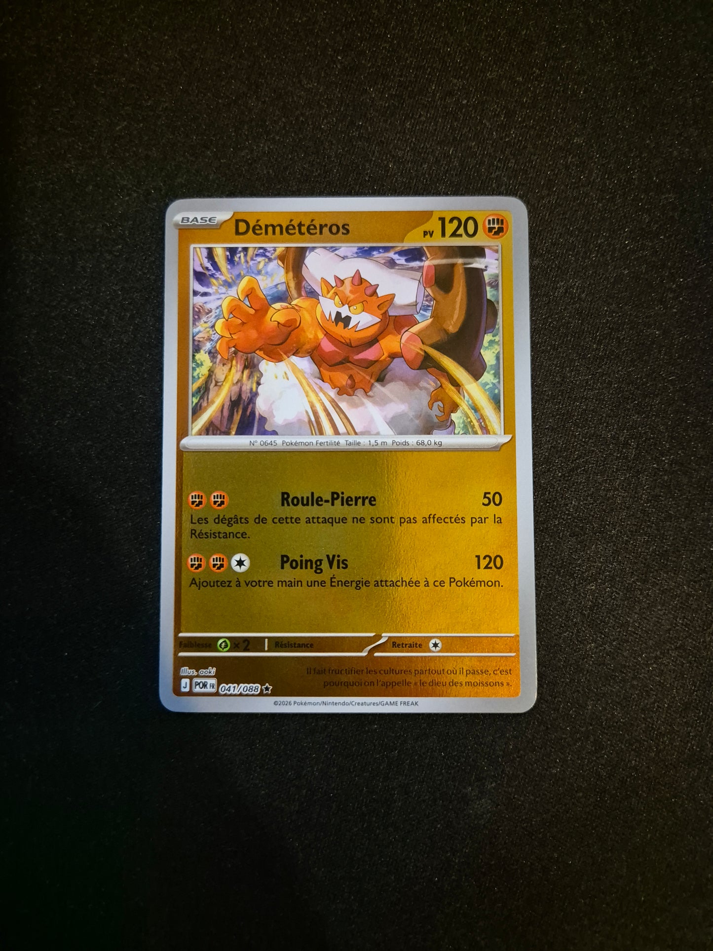 Carte Pokémon Démétéros Reverse 041/088 ME03 Equilibre Parfait
