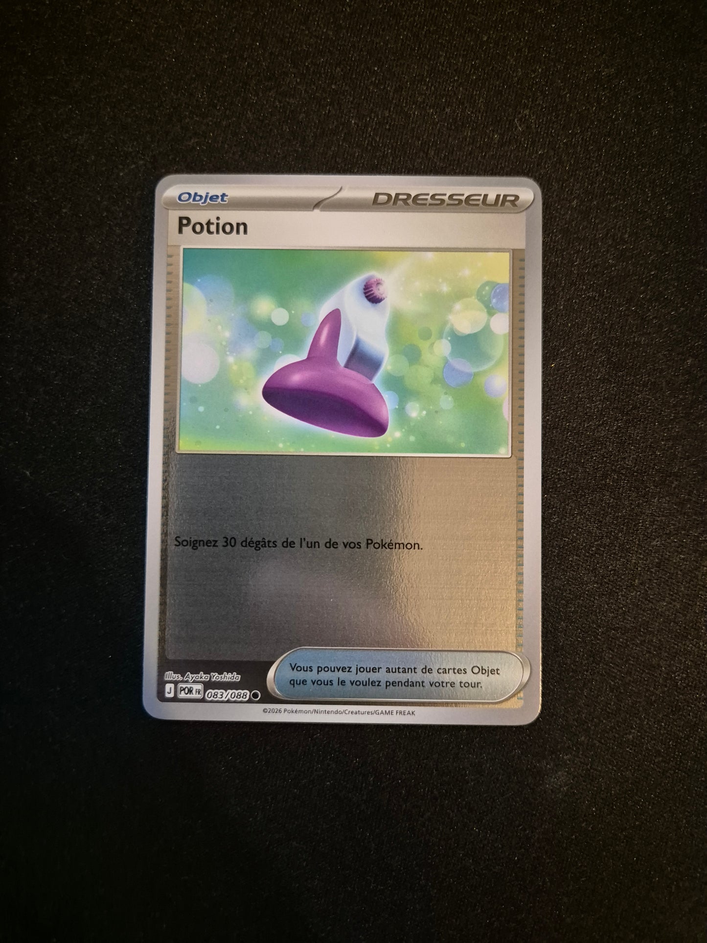 Carte Pokémon Potion Reverse 083/088 ME03 Equilibre Parfait