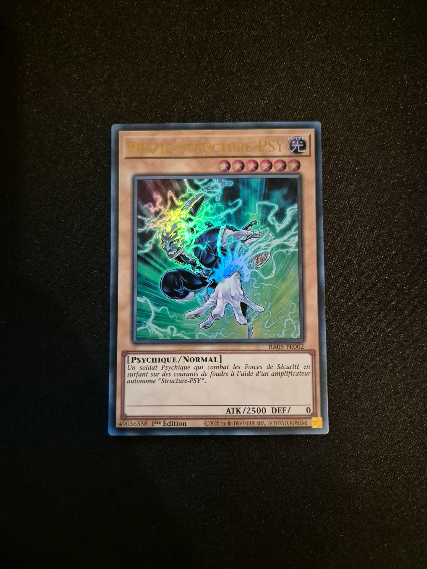 Carte Yu-Gi-Oh! Pilote Structure-Psy Ultra Rare RA05-FR002