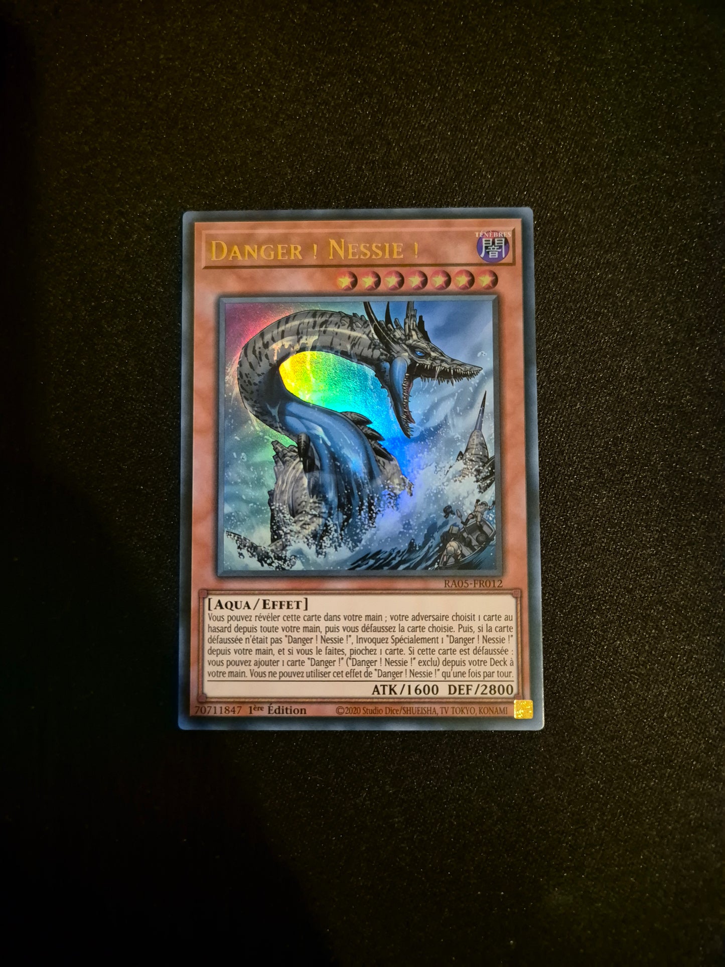 Carte Yu-Gi-Oh! Danger Nessie Ultra Rare RA05-FR012