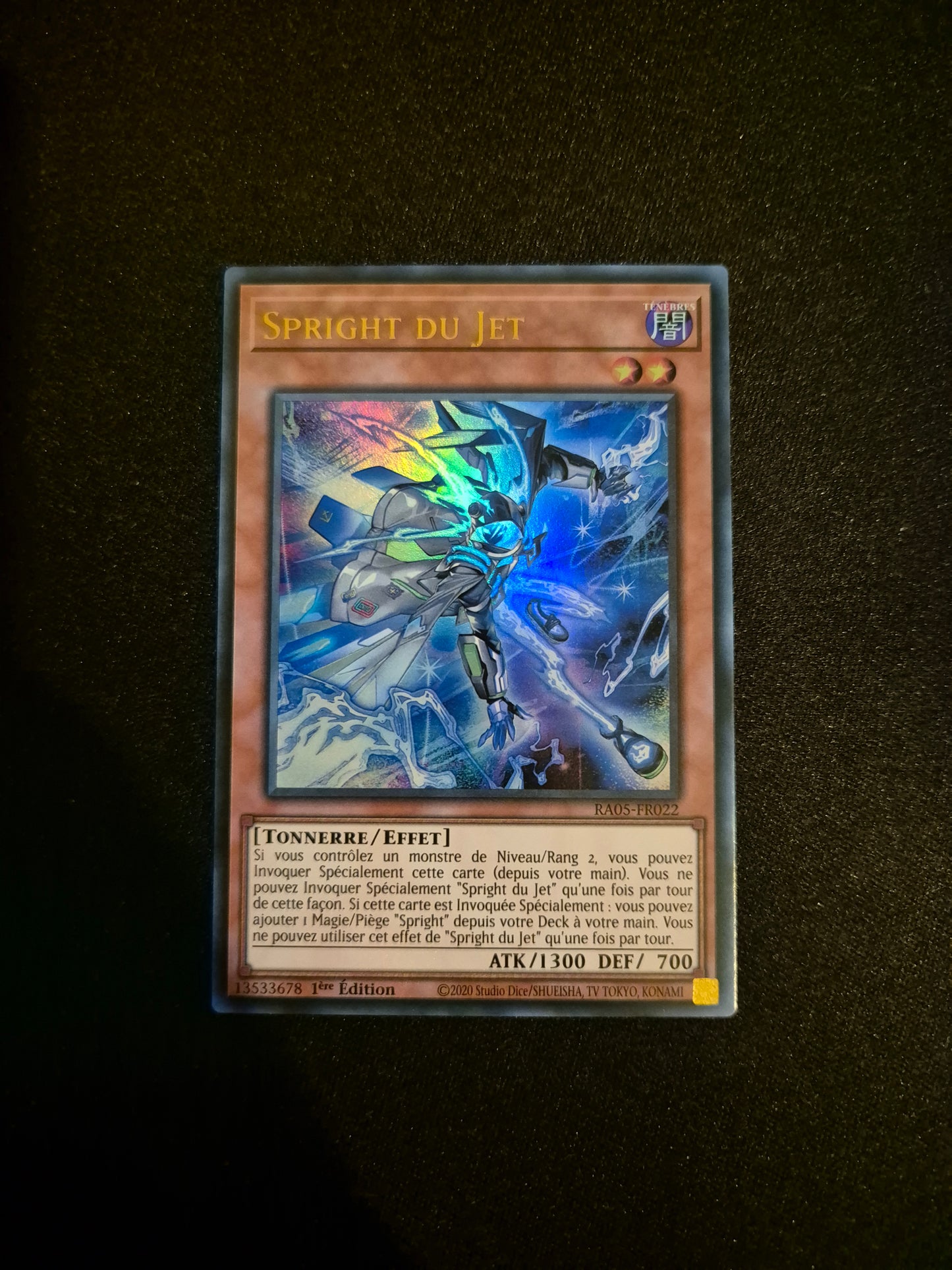 Carte Yu-Gi-Oh! Spright du Jet Ultra Rare RA05-FR022
