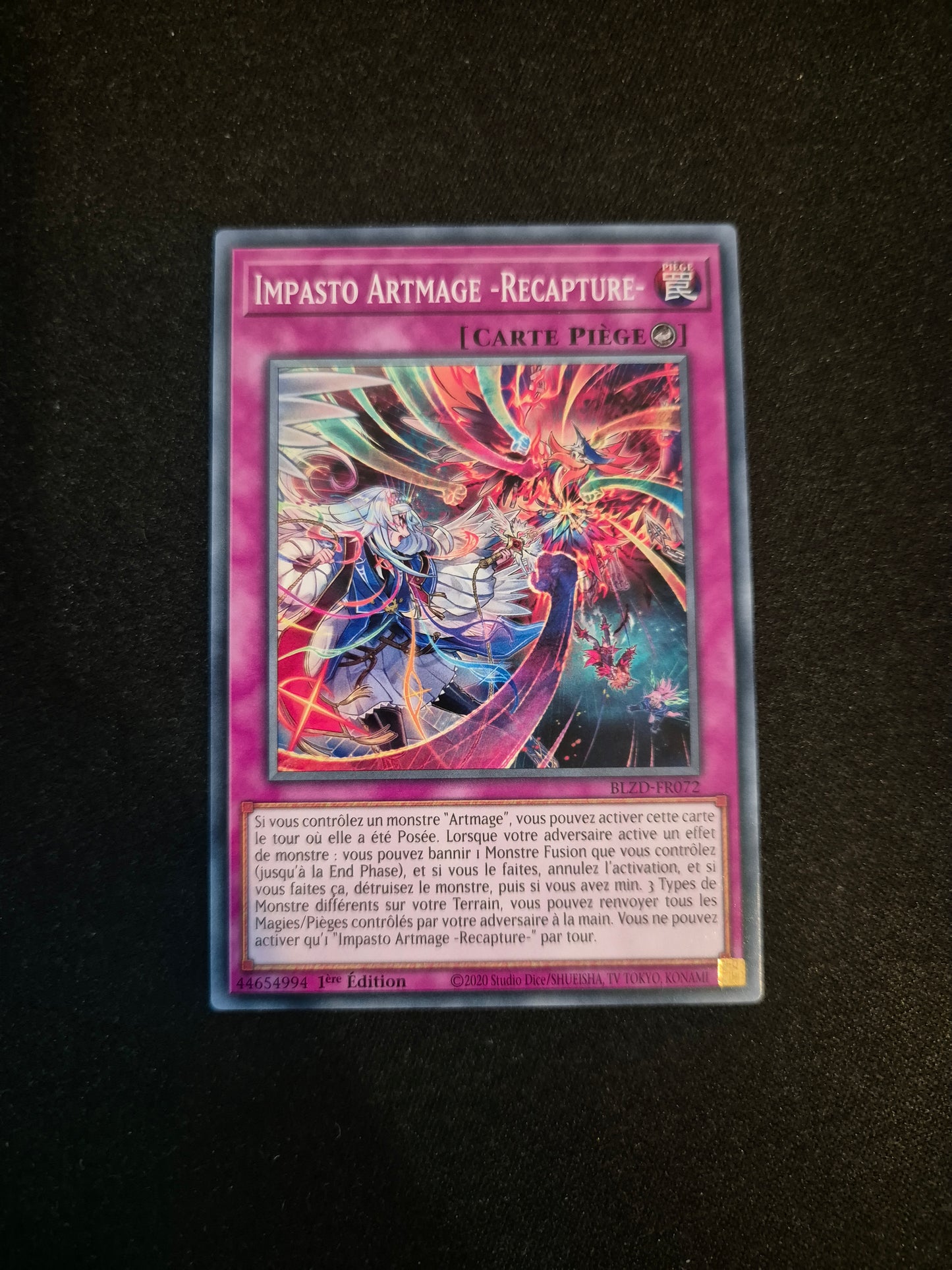 Carte Yu-Gi-Oh! Impasto Artmage -Recapture- BLZD-FR072