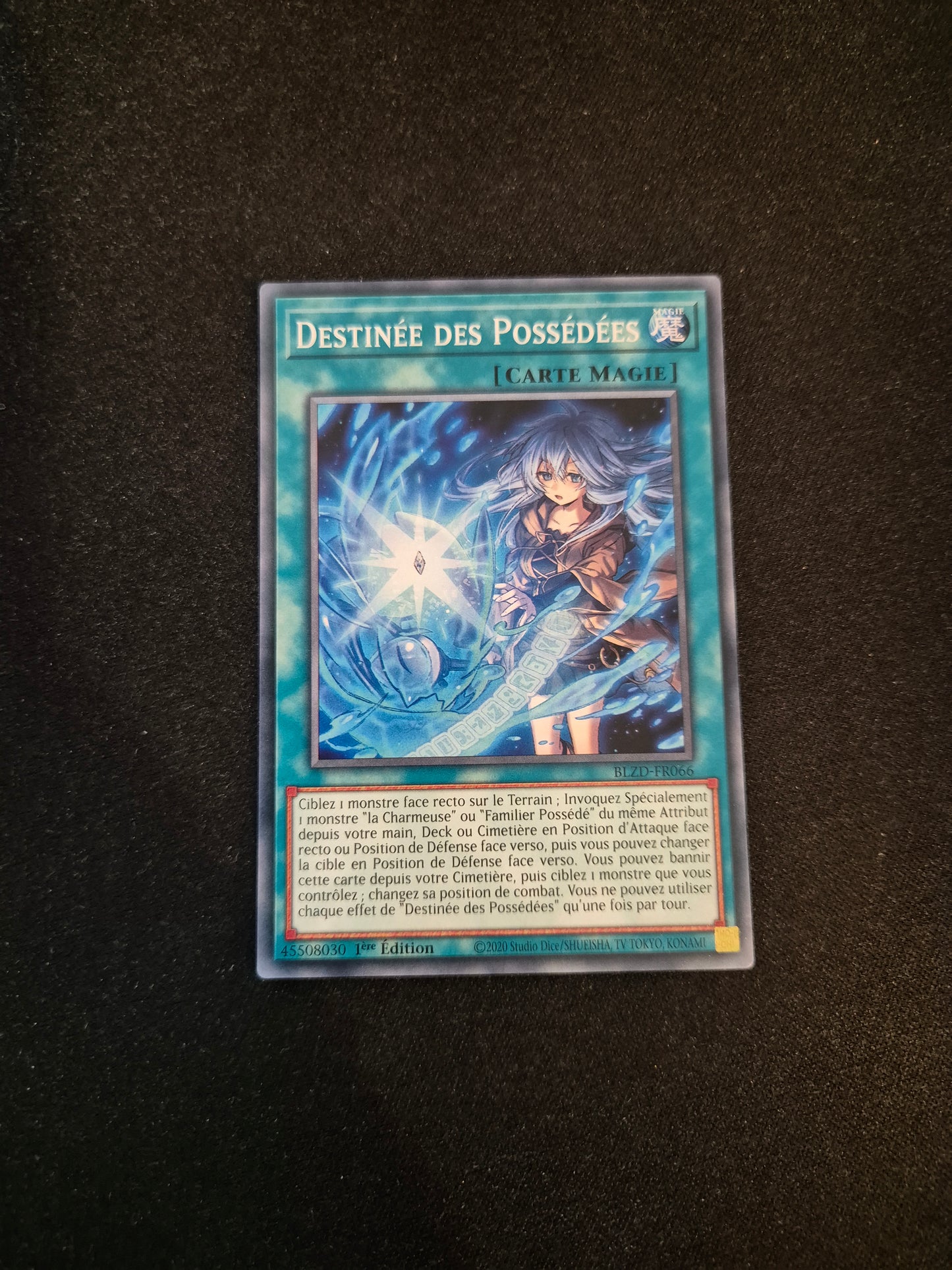 Carte Yu-Gi-Oh! Destinée des Possédées BLZD-FR066