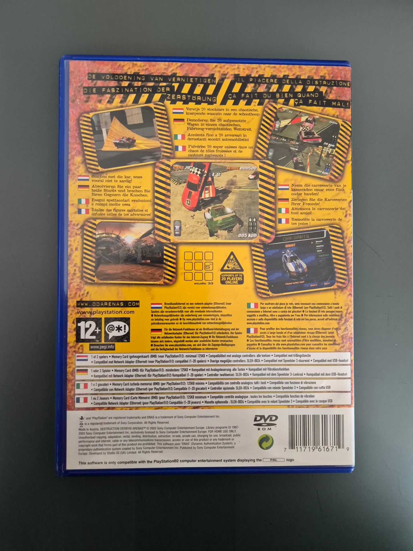 Destruction Derby Arenas Playstation 2 PS2 - Occasion