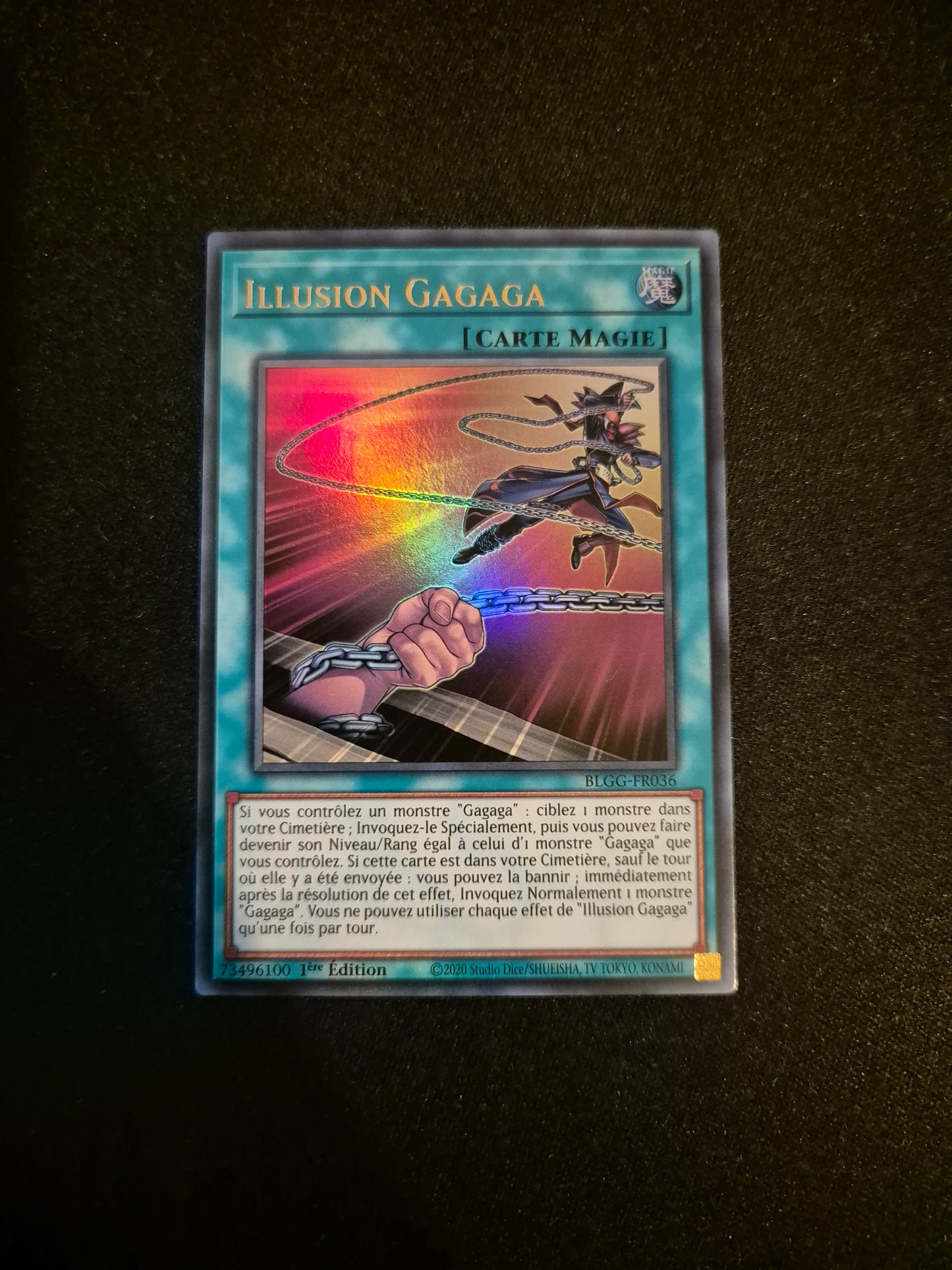 Carte Yu-Gi-Oh! Illusion Gagaga Ultra Rare BLGG-FR036