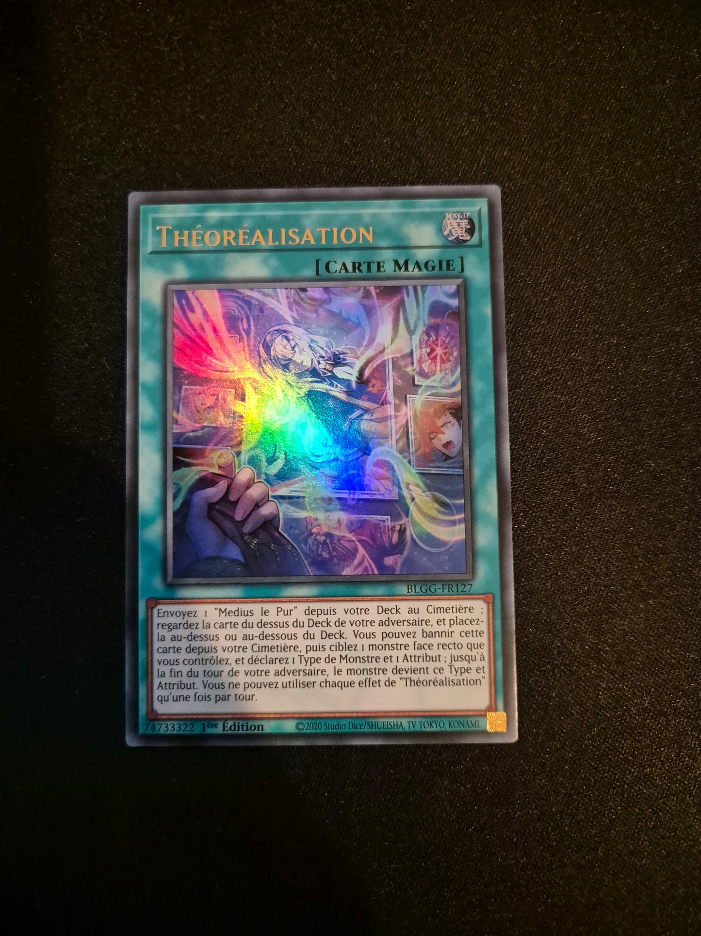 Carte Yu-Gi-Oh! Théoréalisation Ultra Rare BLGG-FR127
