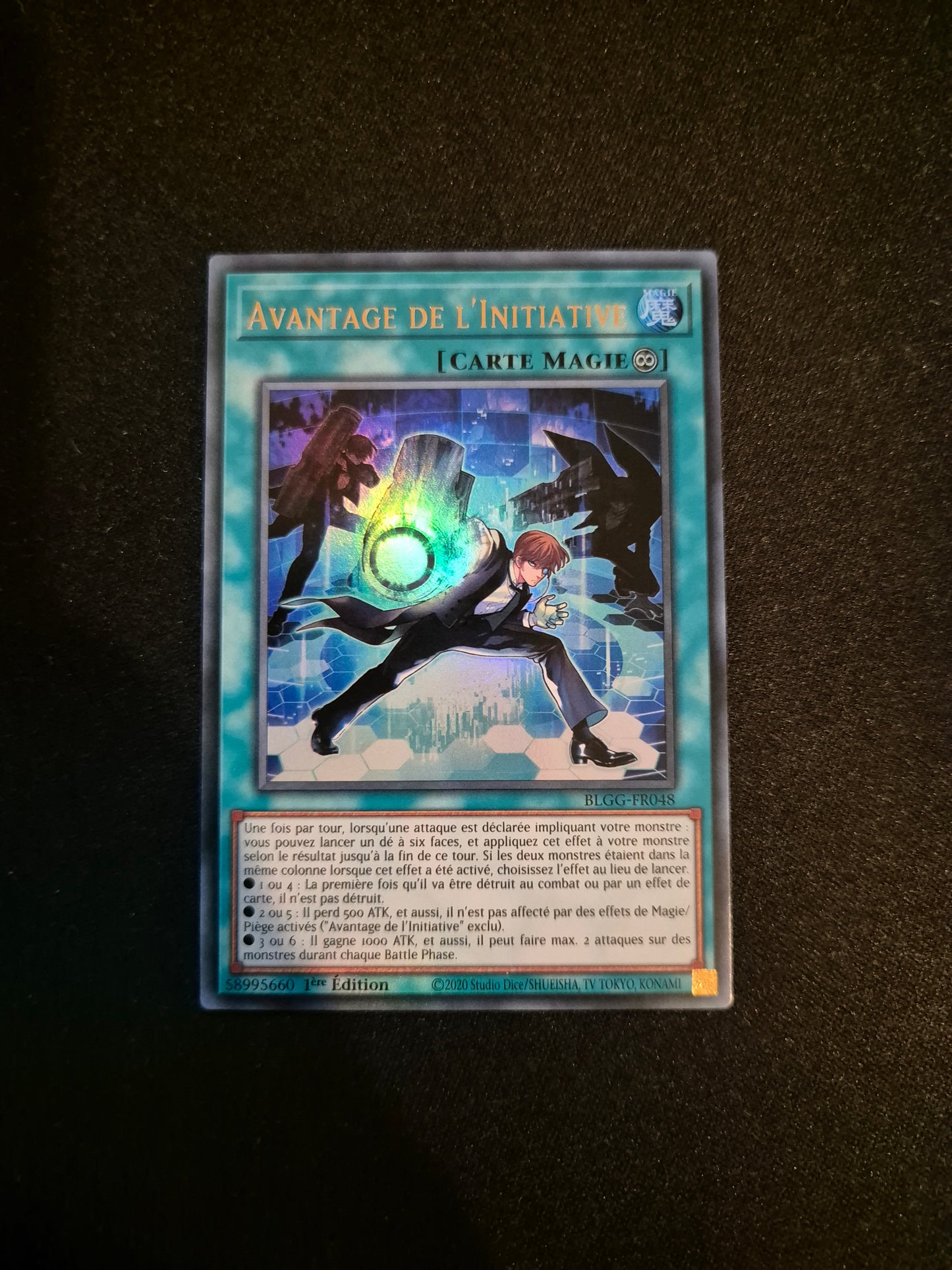 Carte Yu-Gi-Oh! Avantage de l'initiative Ultra Rare BLGG-FR048