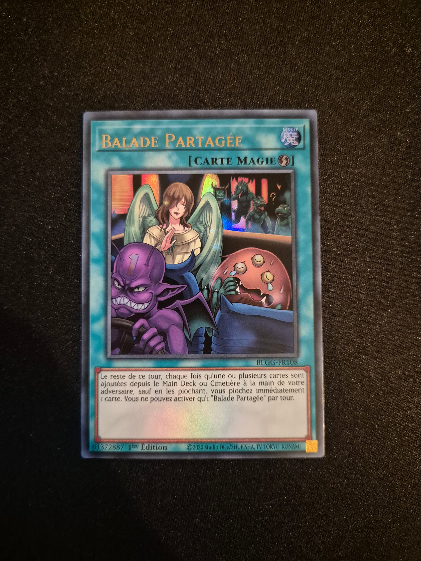 Carte Yu-Gi-Oh! Balade Partagée Ultra Rare BLGG-FR108