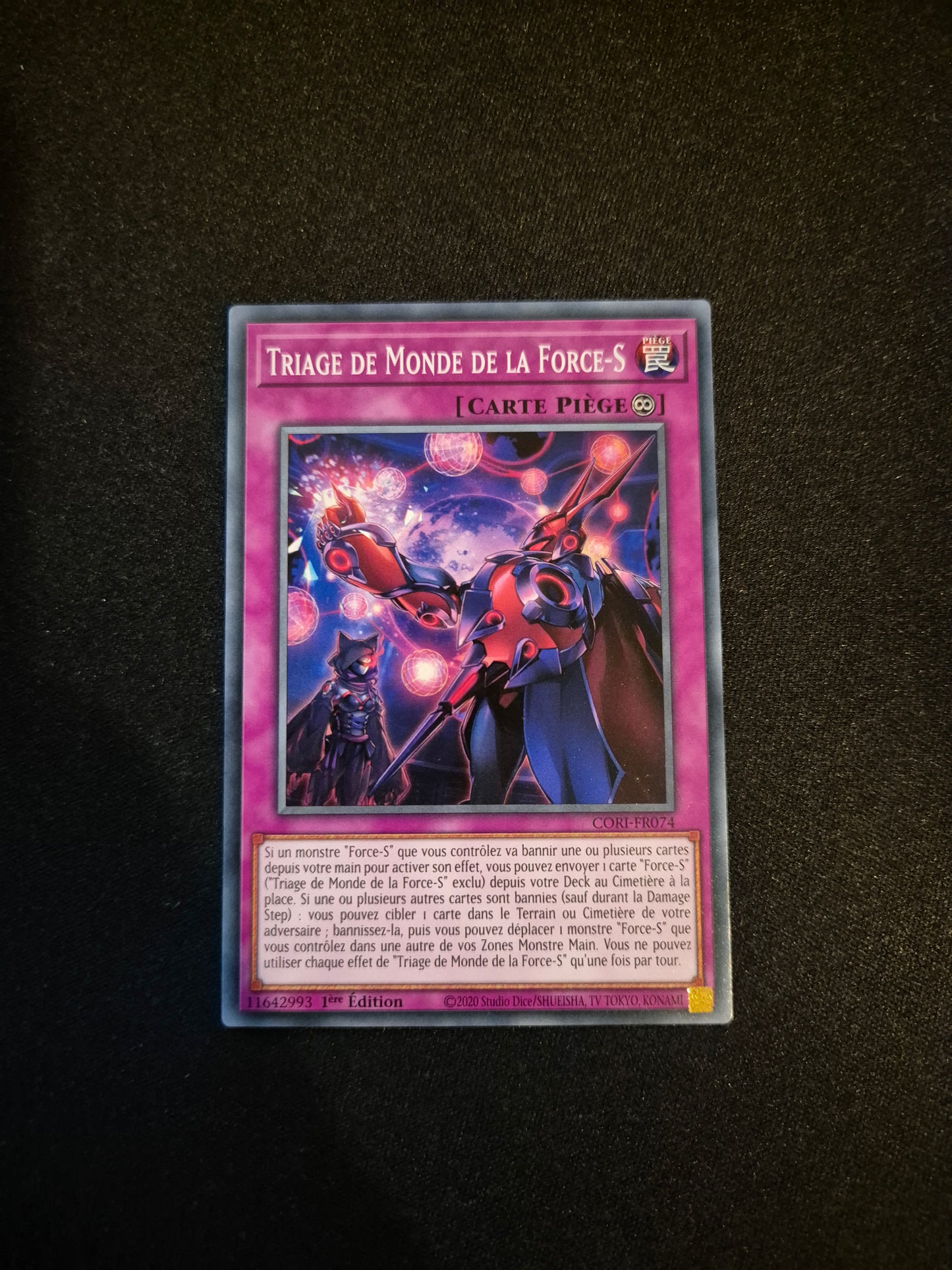Carte Yu-Gi-Oh! Tirage de Monde de la Force-S CORI-FR074