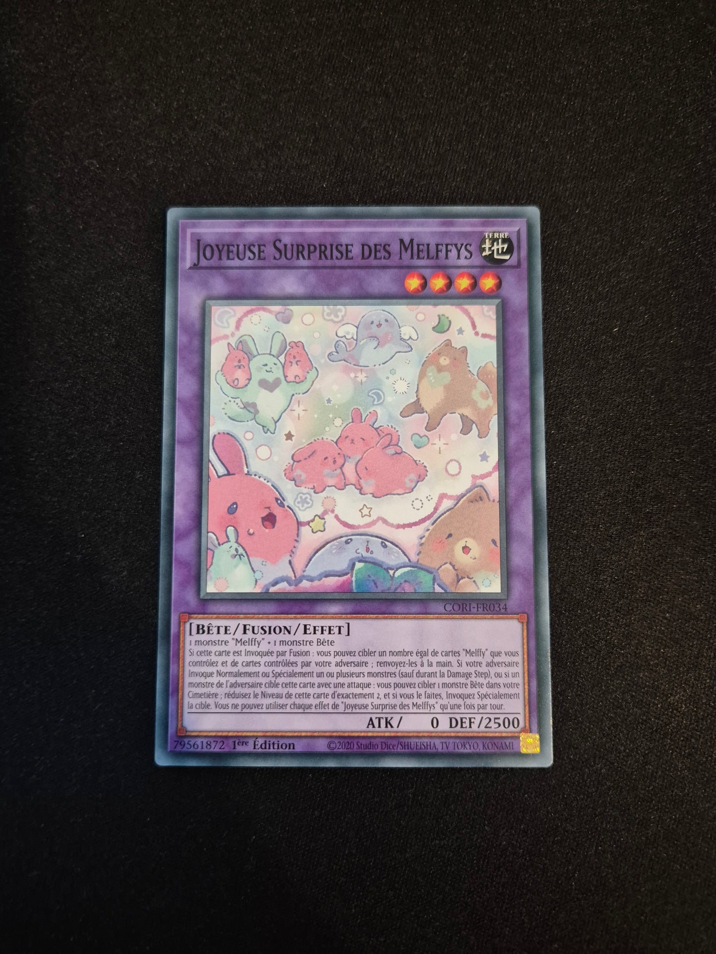 Carte Yu-Gi-Oh! Joyeuse Surprise des Melffys CORI-FR034