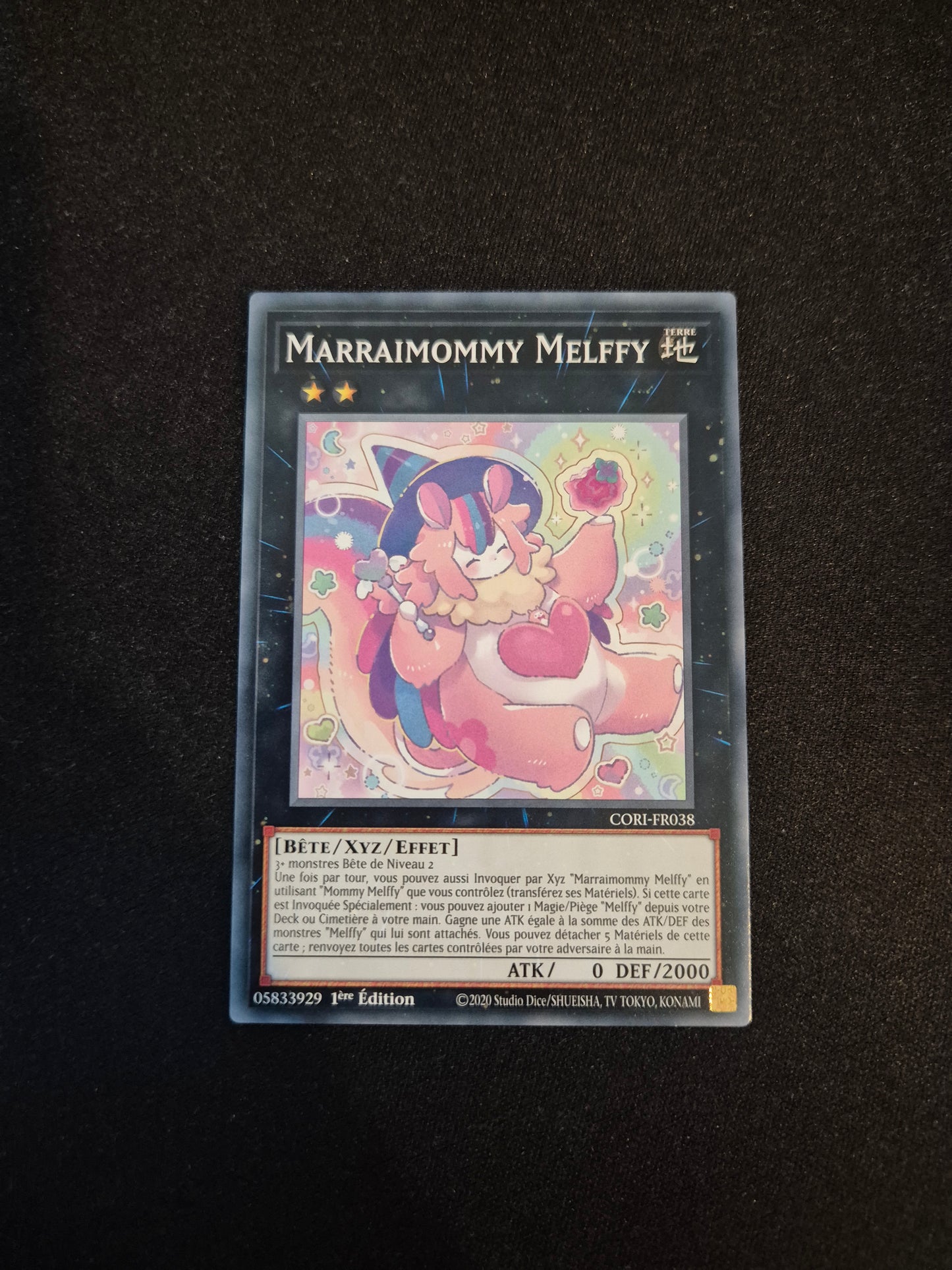 Carte Yu-Gi-Oh! Marraimommy Melffy CORI-FR038