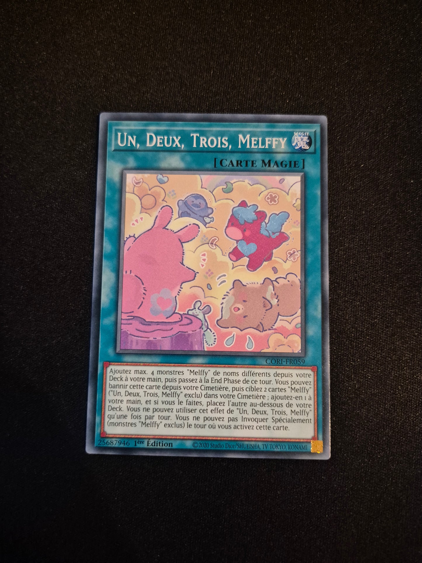 Carte Yu-Gi-Oh! Un Deux Trois Melffy CORI-FR059