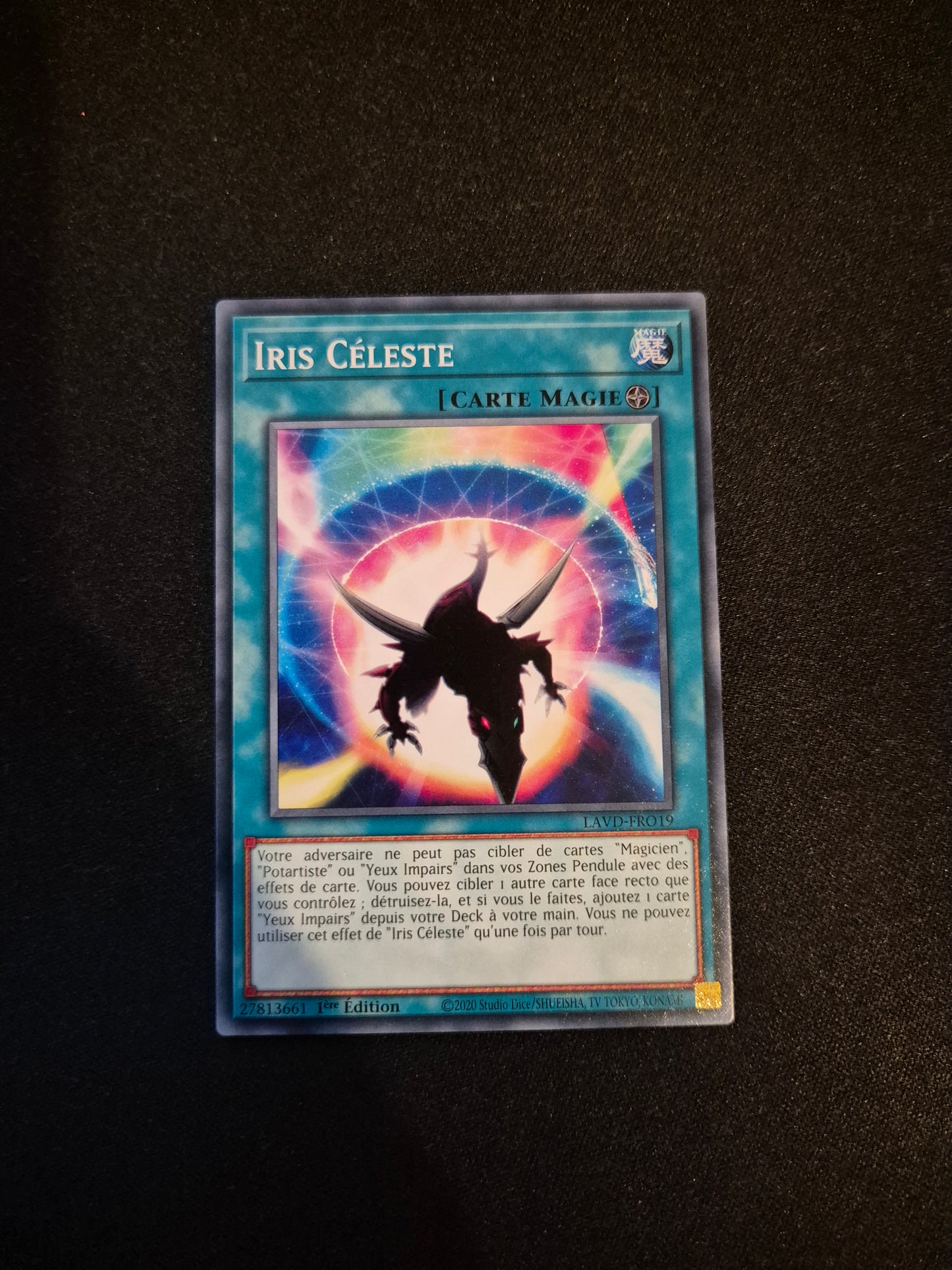 Carte Yu-Gi-Oh! Iris Céleste LAVD-FRO19