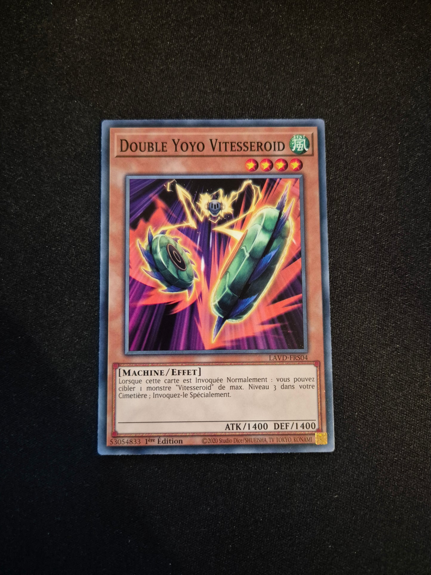 Carte Yu-Gi-Oh! Double Yoyo Vitesseroid LAVD-FRS04