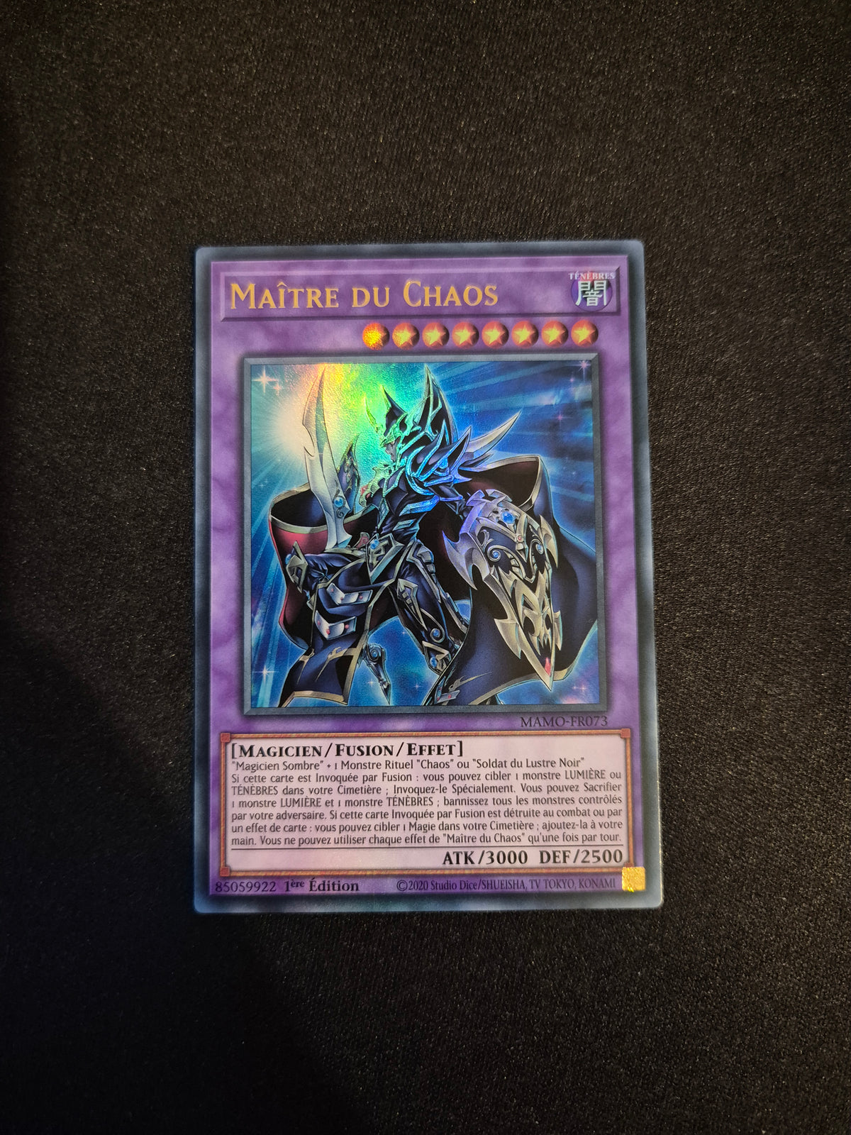 Carte Yu-Gi-Oh! Maitre du Chaos Ultra Rare MAMO-FR073