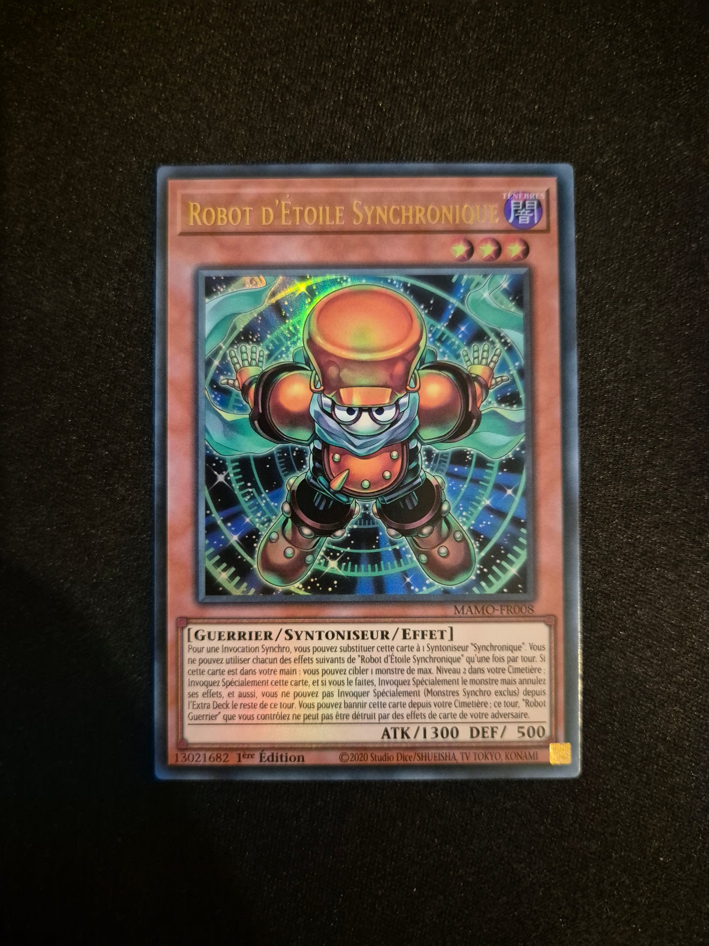 Carte Yu-Gi-Oh! Robot d'Etoile Synchronique Ultra Rare MAMO-FR008