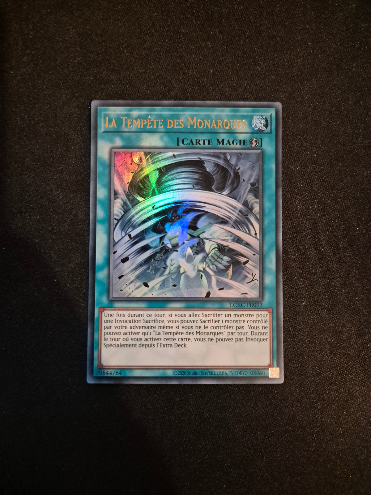Carte Yu-Gi-Oh! La Tempête des Monarques Ultra Rare LCKC-FR093