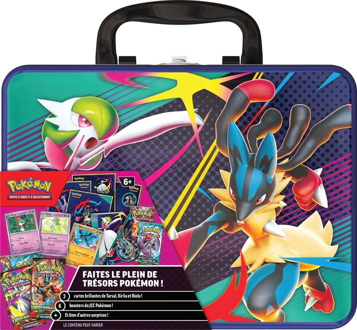 Pokémon JCC : Coffre de Collection (Automne 2025) FR - 2x ME01 - 2x EV03 - 2x EV09