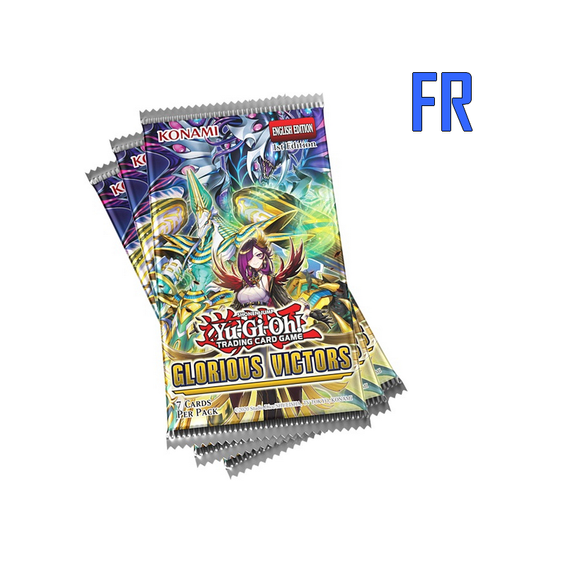 Précommande - Yu-Gi-Oh! Pack de 3 Boosters (Boite cartonnée) Glorious Victors - FR