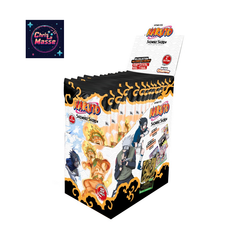 Naruto Mythos TCG Set 2 : Shinobi Shiren Display de 24 boosters 1ère édition - FR