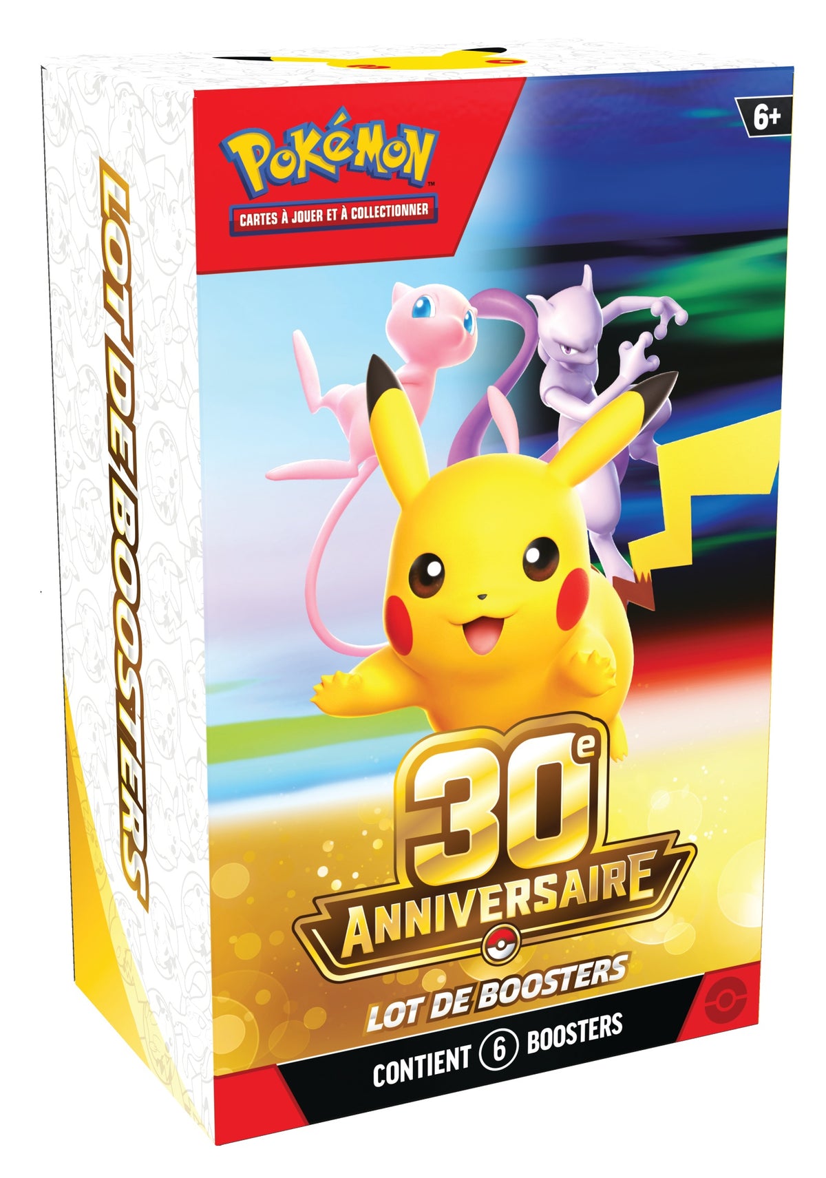 Pokémon JCC : Bundle 6 boosters 30 ans Pokémon - FR