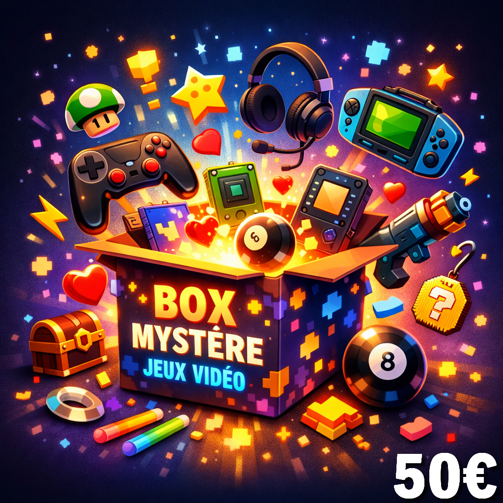 Box Mystère Jeux vidéo - 50€