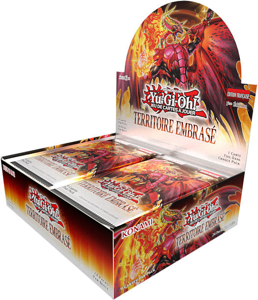 Yu-Gi-Oh! Display 24 Boosters Territoire Embrasé - FR