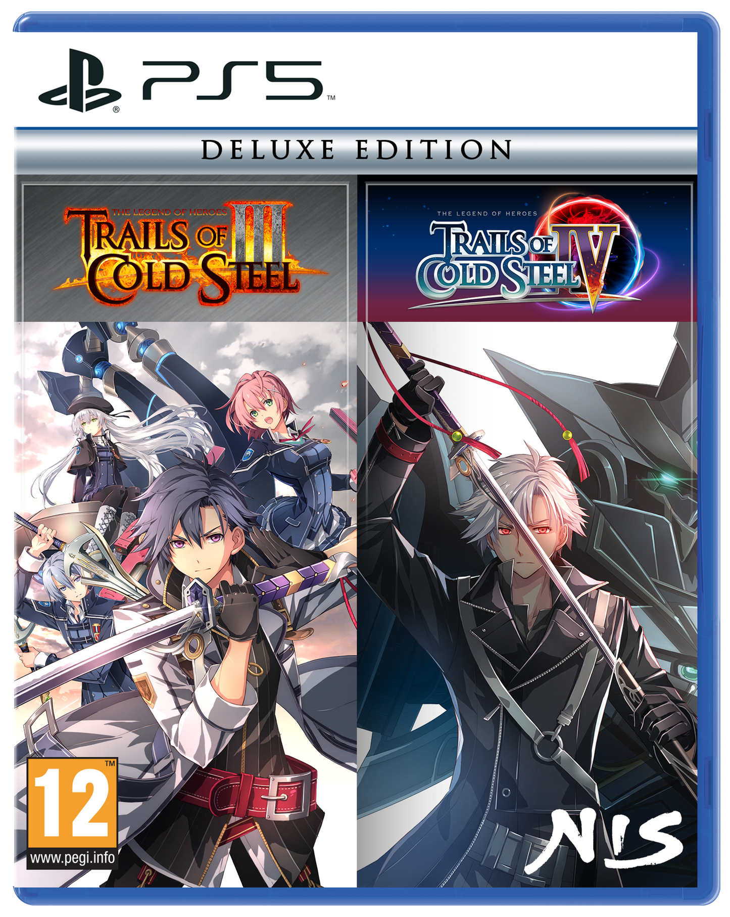 The Legend of Heroes: Trails of Cold Steel III - The Legend of Heroes: Trails of Cold Steel IV - Deluxe Edition Playstation 5