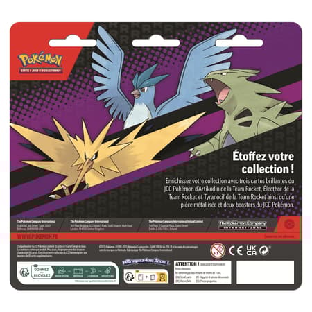 Pokémon JCC Blister amélioré de 2 boosters FR